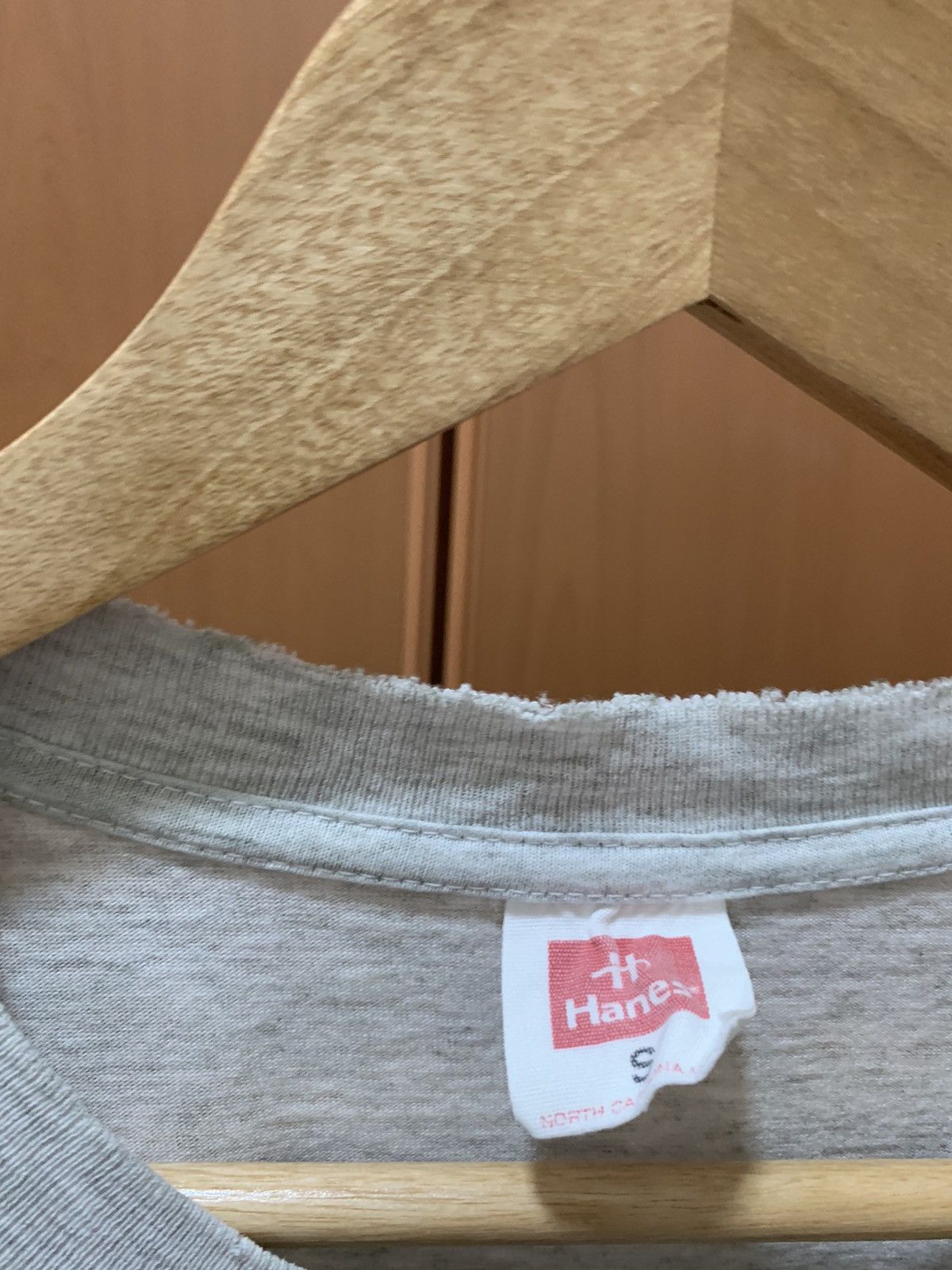 Hanes Vintage Blue Wave sun Freeze Pacific Ocean Distressed Small Size US S / EU 44-46 / 1 - 7 Thumbnail