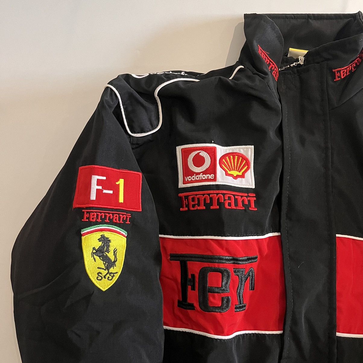 Ferrari Brand new Ferrari Embroidered Racing F1 Jacket vintage style Size US XL / EU 56 / 4 - 2 Thumbnail