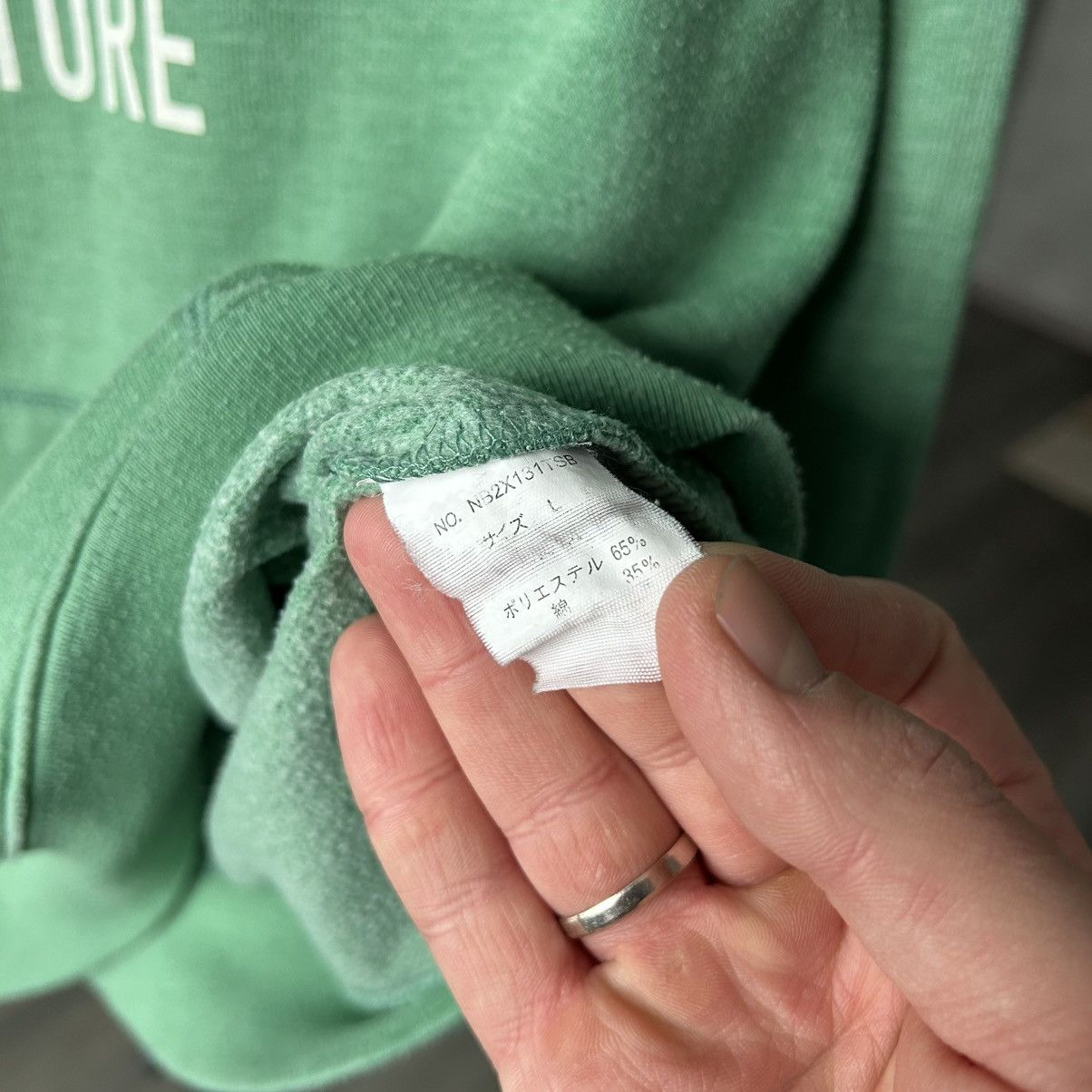 Global Work Vintage Global Work “Time of The Departue” Japan Hoodie Size US L / EU 52-54 / 3 - 8 Thumbnail