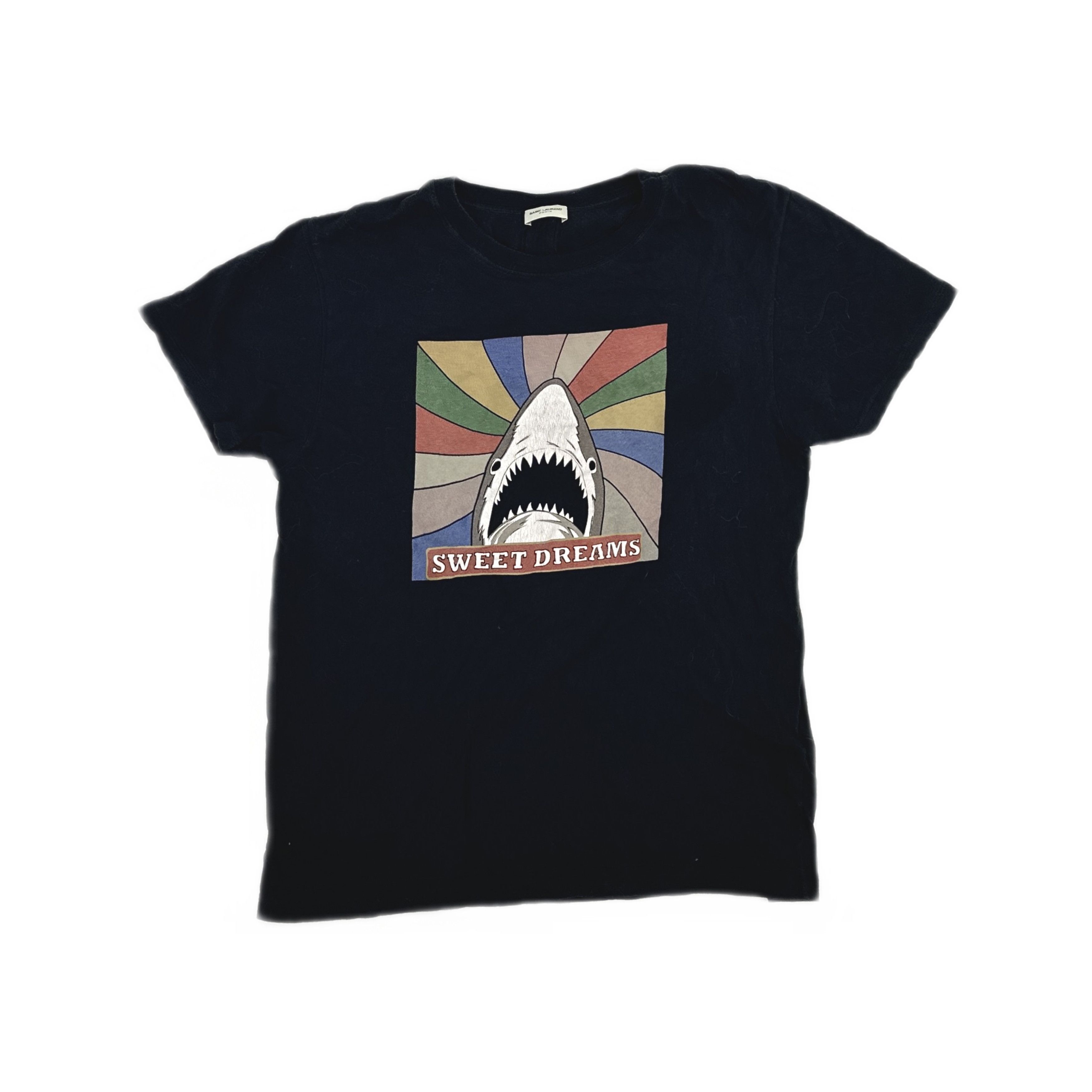 Saint Laurent Paris Saint Laurent Shark Sweet Dreams T-Shirt Size XL Size US XL / EU 56 / 4 - 1 Thumbnail