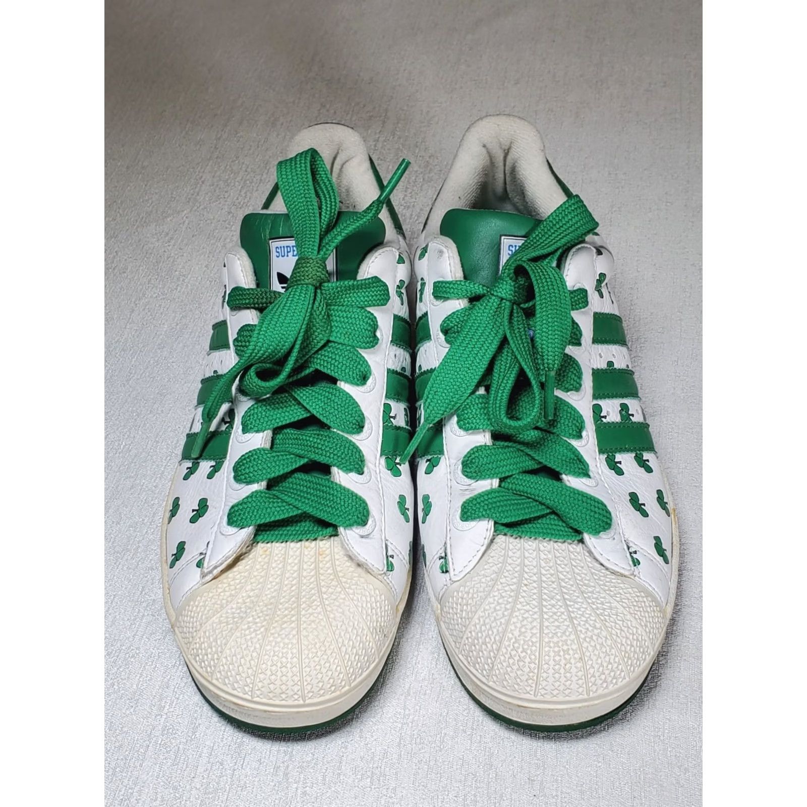 Adidas Adidas Superstar 35th Anniversary Boston Shamrocks Mens US 8.5: Limited Edition - White and Green Size US 9 / EU 42 - 7 Thumbnail