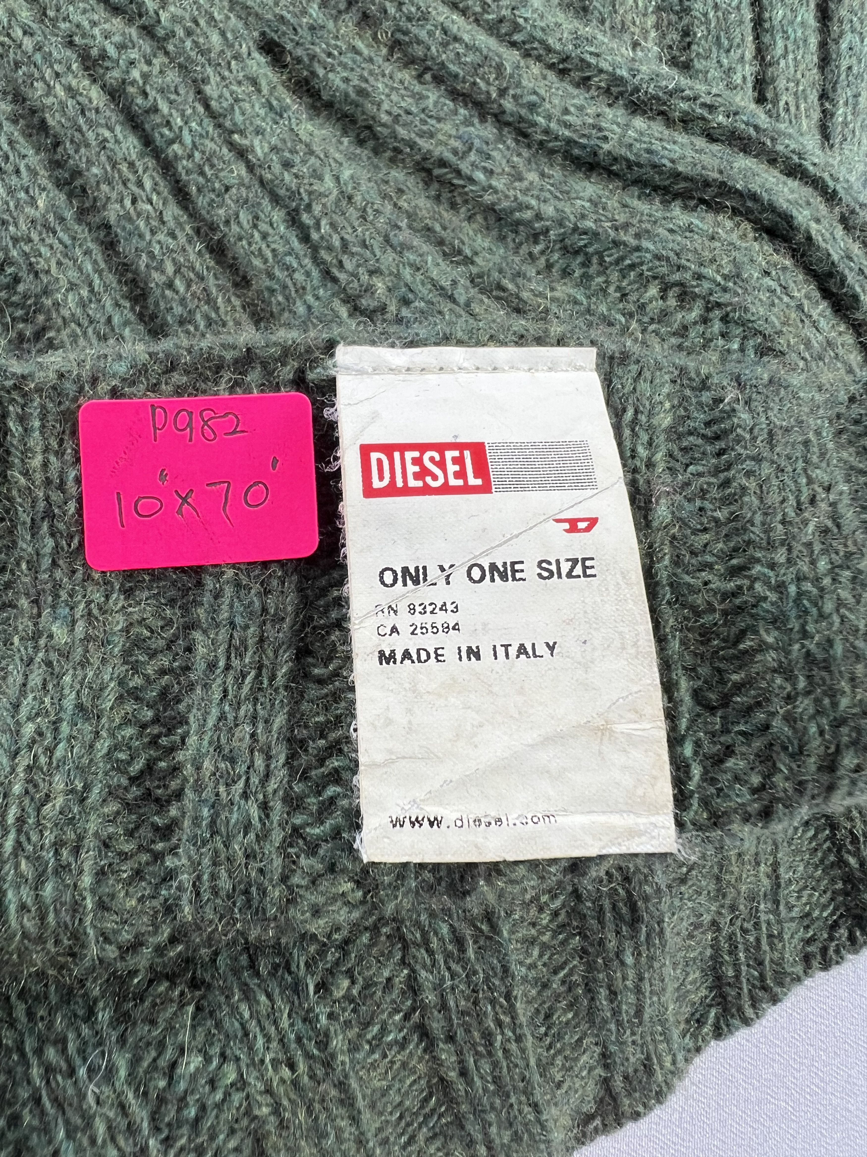 Diesel Diesel Scarf / Muffler / Neckwear P 982 Size ONE SIZE - 6 Thumbnail