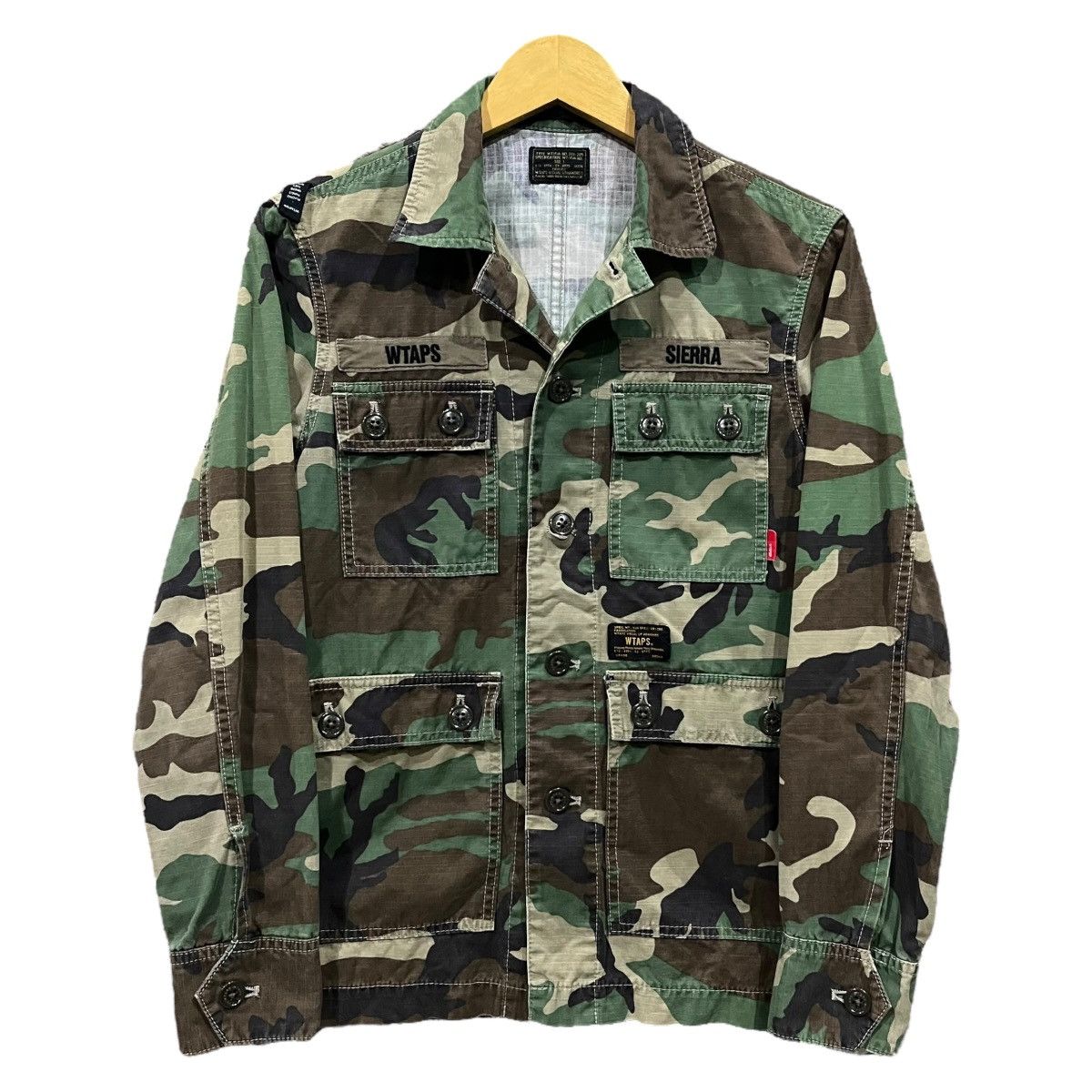 Wtaps Wtaps Camouflage Shirt Size US S / EU 44-46 / 1 - 2 Thumbnail