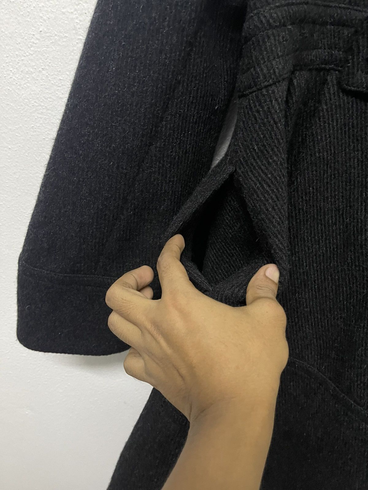 Burberry 2000s BURBERRY BLUE LABEL STAND COLLAR COAT LINEN NOVACHECK Size XS / US 0-2 / IT 36-38 - 7 Thumbnail