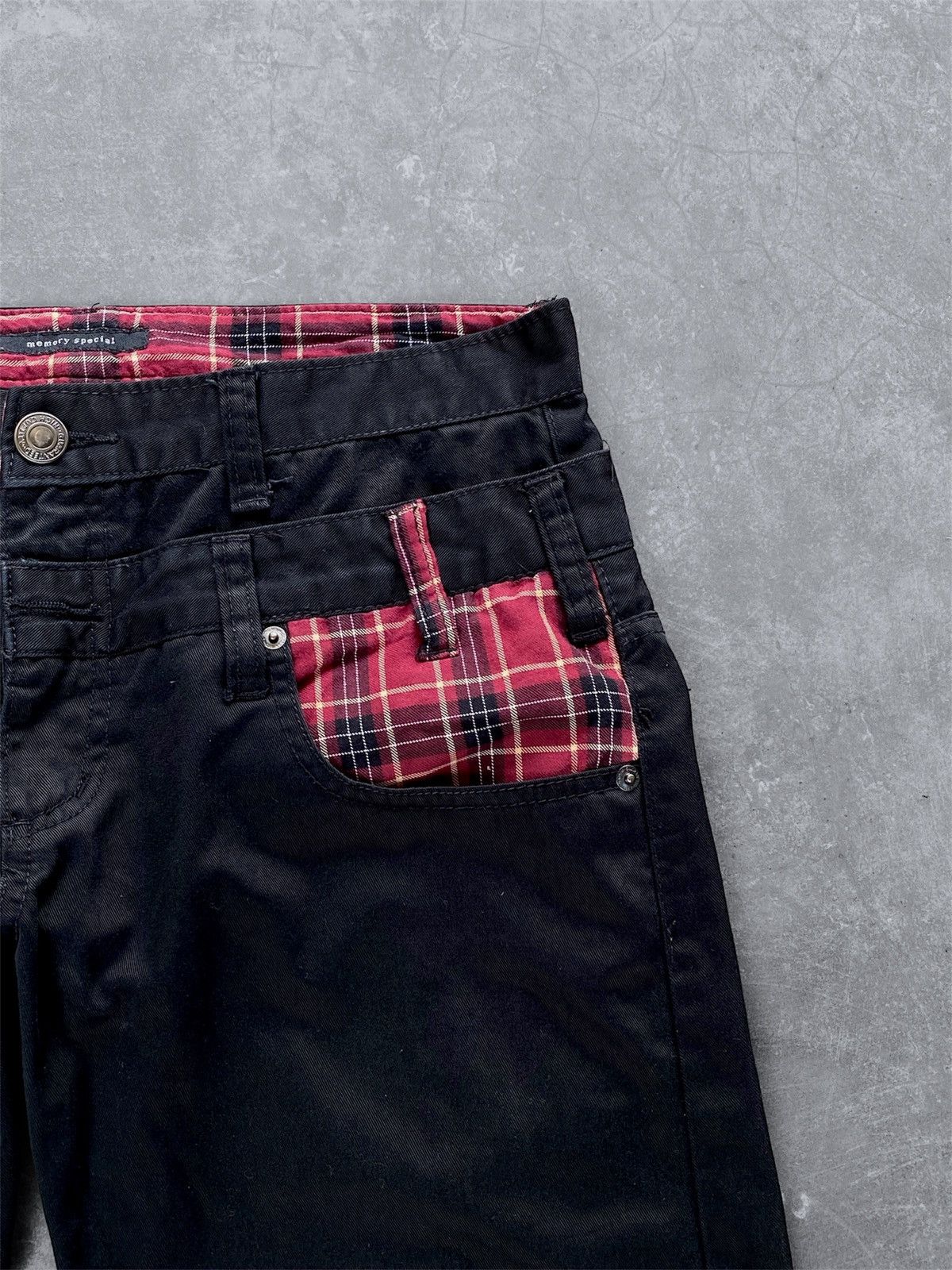 Hysteric Glamour PPFM Style Double Waist Pants Punk Style ✨ Size US 30 / EU 46 - 5 Thumbnail