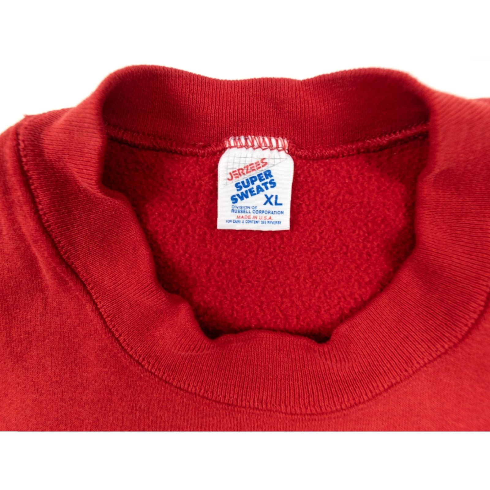 Jerzees VINTAGE Tombs Creek Ranch Sweatshirt Shirt Adult XL Red Jerzees 90s USA Logo Pullover Crew Neck Sweatshirt Mens Womens Unisex Size US XL / EU 56 / 4 - 4 Thumbnail