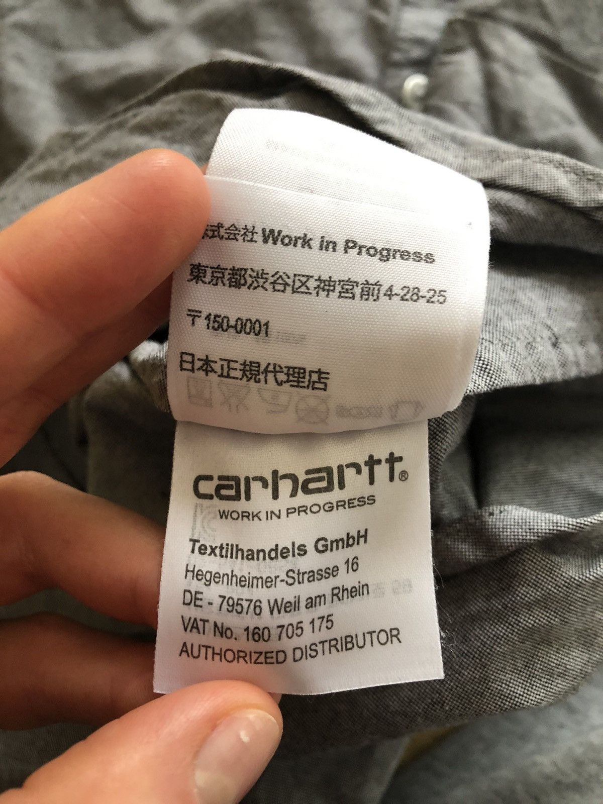 Carhartt CARHARTT VINTAGE SLIM FIT BUTTON UP SHIRT Size US L / EU 52-54 / 3 - 7 Thumbnail