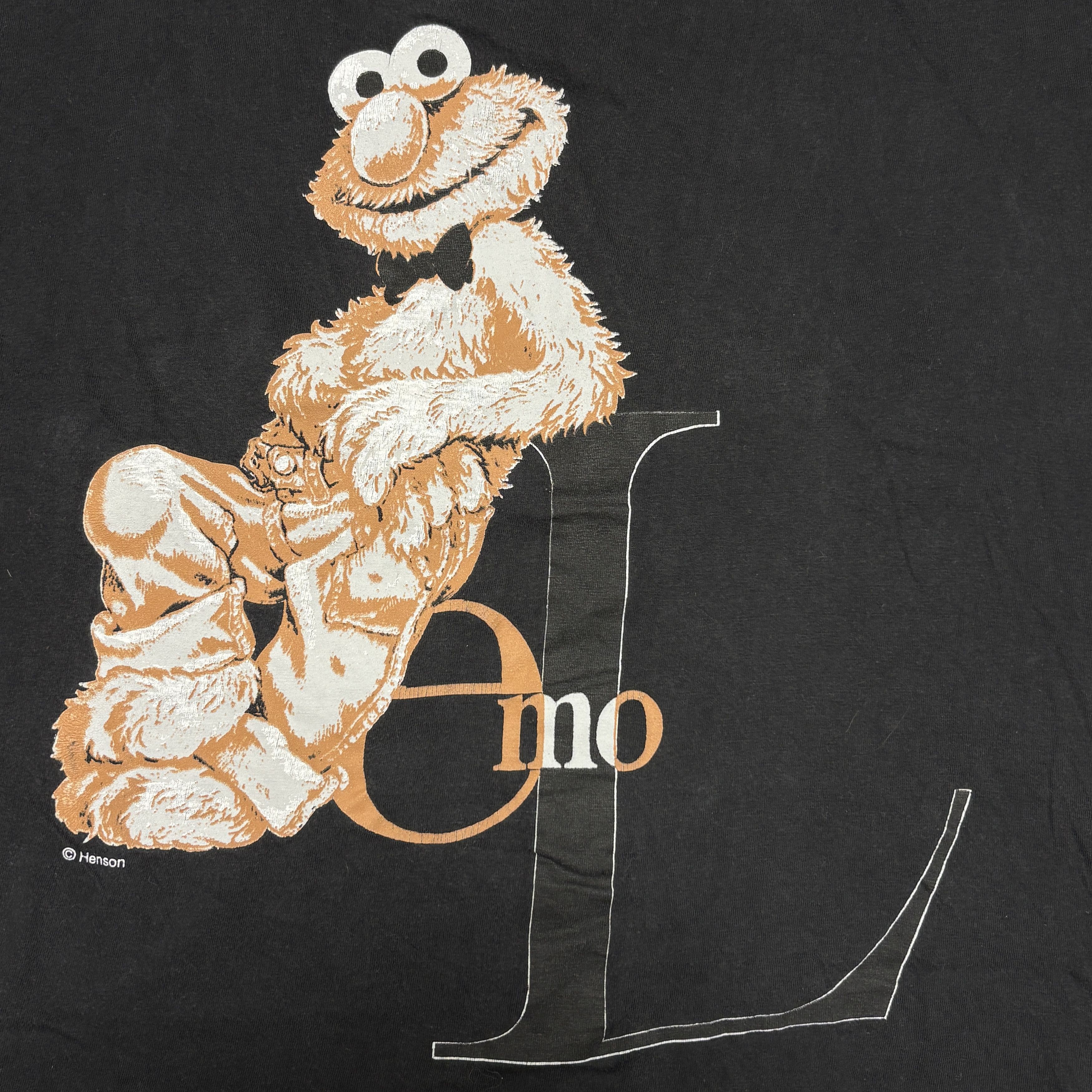 Cartoon Network × Vintage Vintage Sesame Street Shirt Elmo Cartoon Vintage Movie Shirt Size US L / EU 52-54 / 3 - 4 Thumbnail