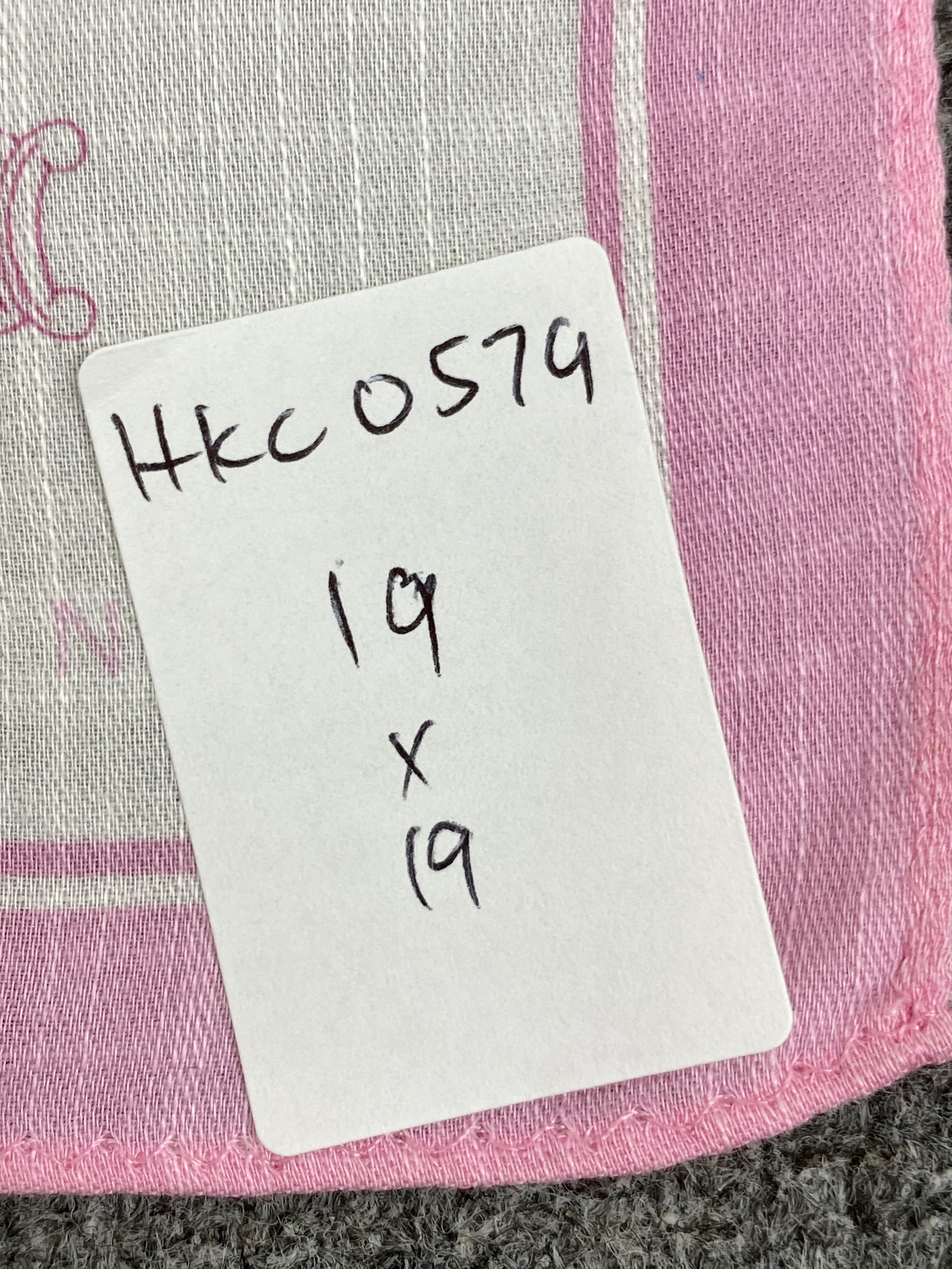 Celine Celine Handkerchief / Neckerchief / Bandana HKC0579 Size ONE SIZE - 7 Thumbnail