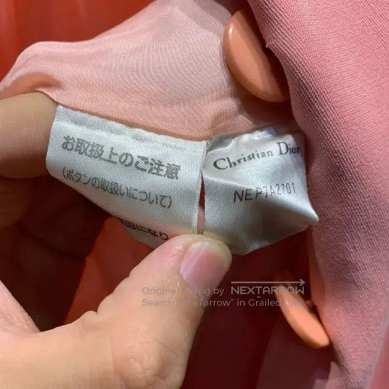 Dior Dior Pink Wool Women's Cardigan . Size M / US 6-8 / IT 42-44 - 8 Thumbnail
