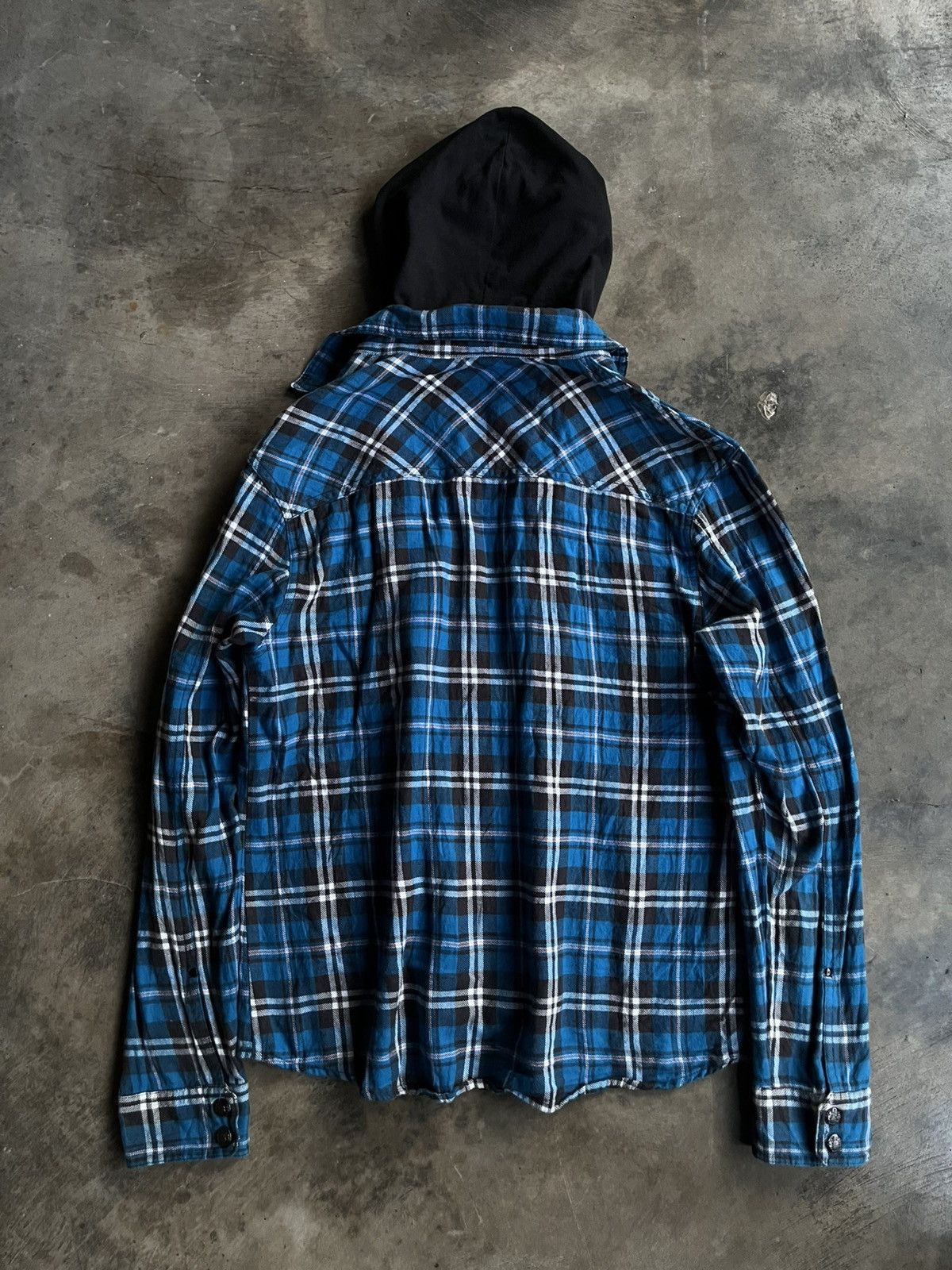 If Six Was Nine JAPANESE GRANGESTA STANDARD DOUBLE LAYER HOODIE PUNK VKEI Size US M / EU 48-50 / 2 - 4 Thumbnail