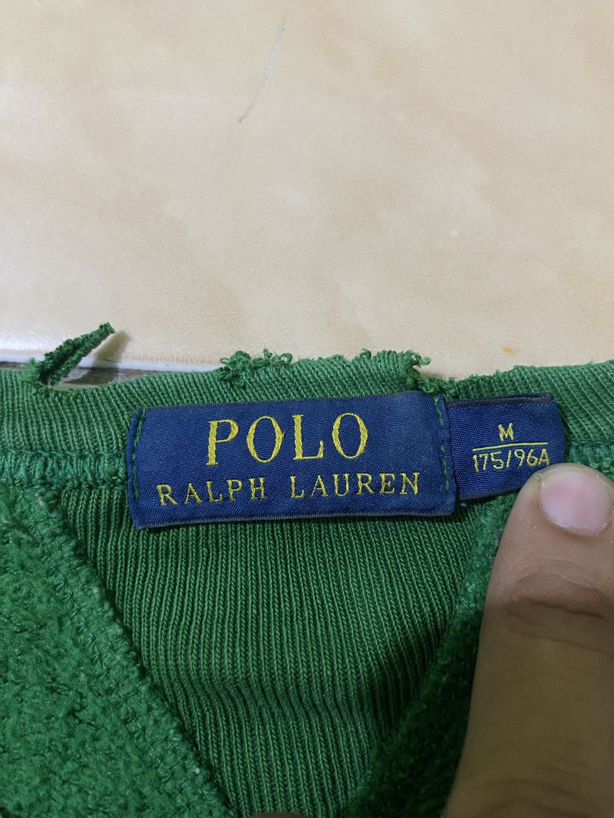 Polo Ralph Lauren VINTAGE 00’s POLO RALPH LAUREN WASHED DISTRESSED Size US M / EU 48-50 / 2 - 9 Thumbnail