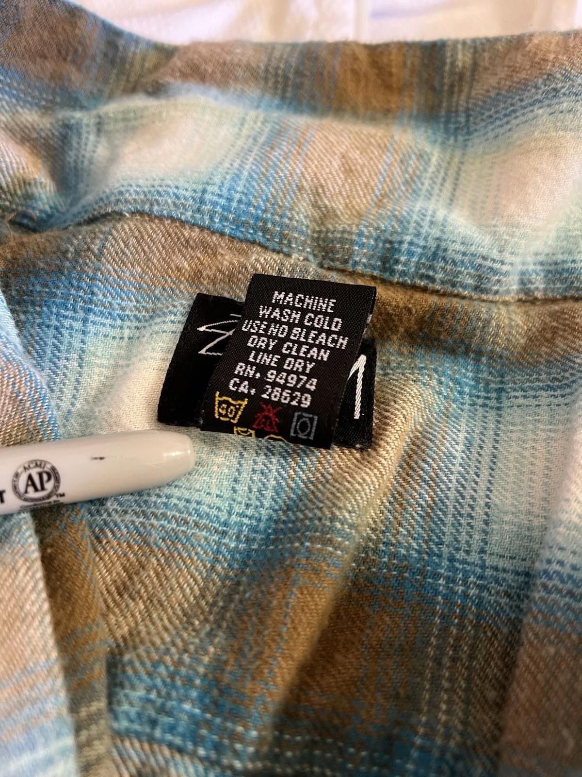 Stussy Vintage Stussy Button Down Plaid Flannel Shirt Medium Size US L / EU 52-54 / 3 - 10 Thumbnail
