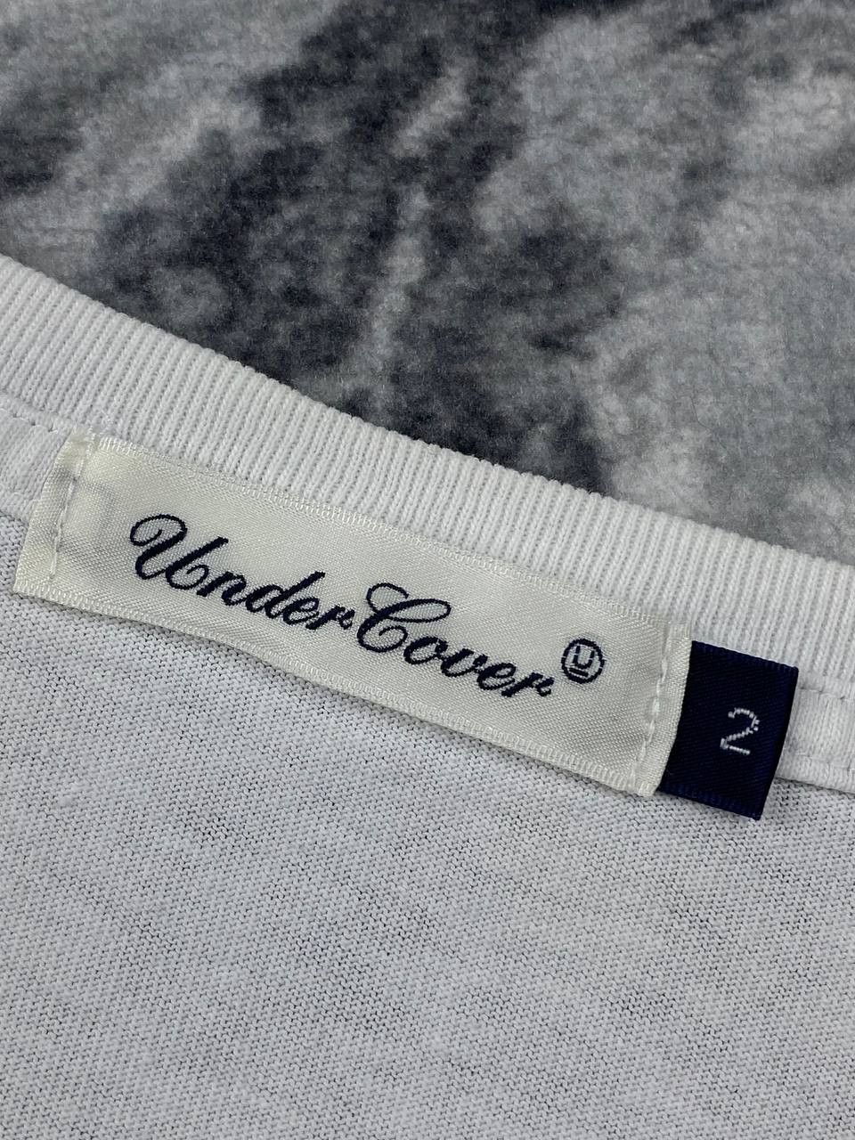 Undercover Undercover Demon Big Logo T Shirt Men Size 2 White Size US L / EU 52-54 / 3 - 7 Thumbnail