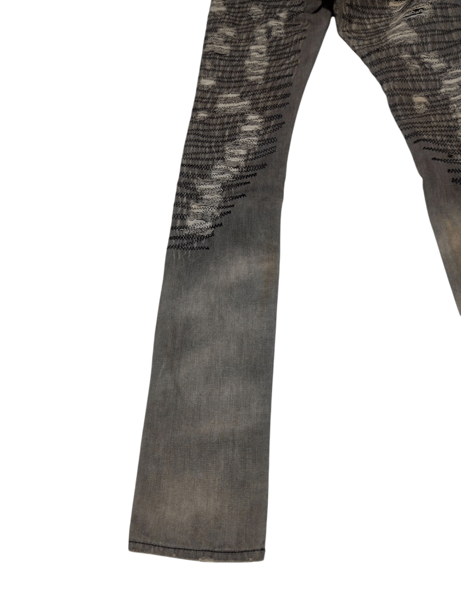 20471120 Vintage divided exclusive dividco by h&m distressed denim Size US 27 - 9 Thumbnail