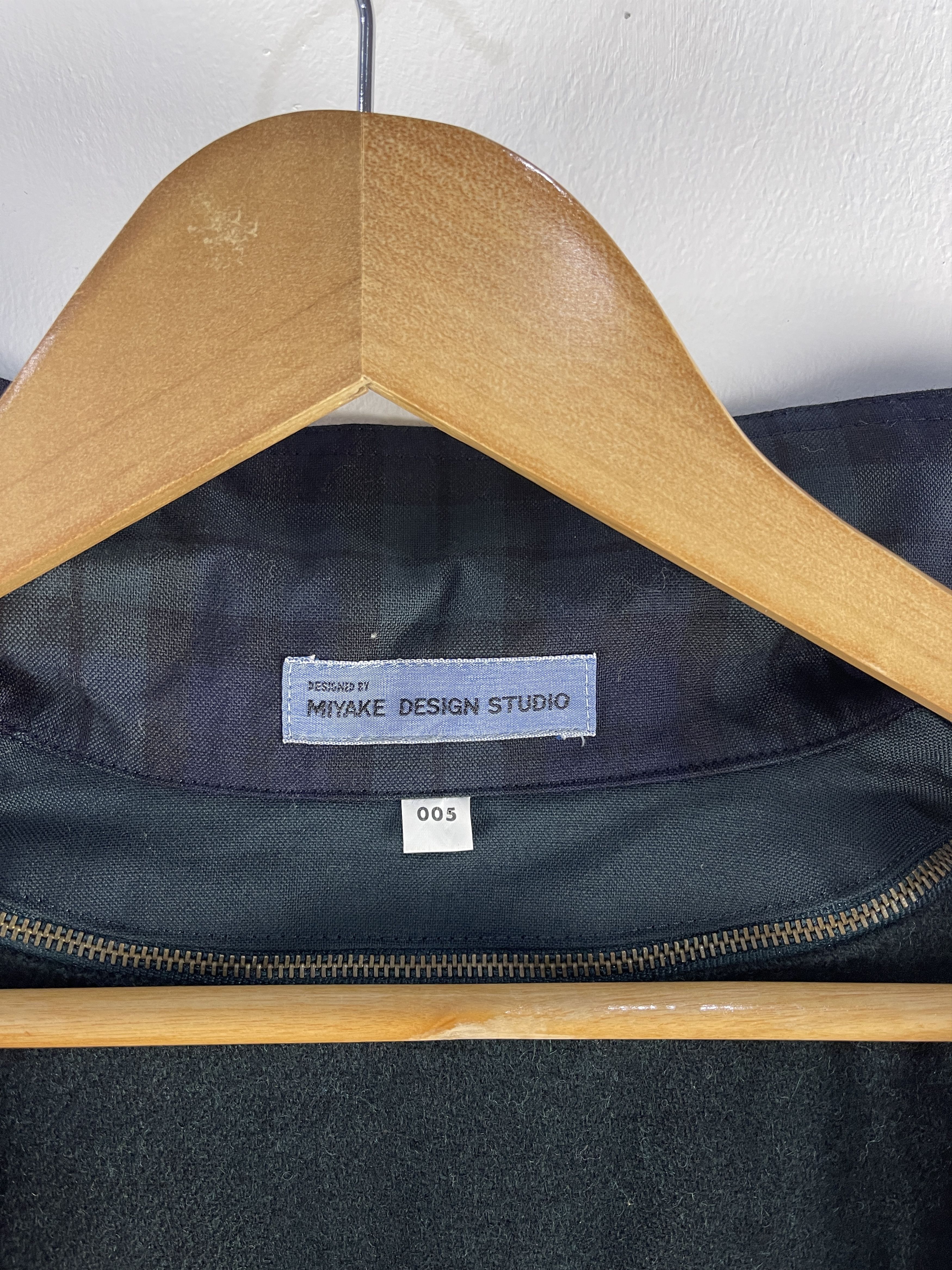 Issey Miyake Vintage Miyake Design Studio Plaid Blouson Jacket Size L / US 10 / IT 46 - 13 Thumbnail