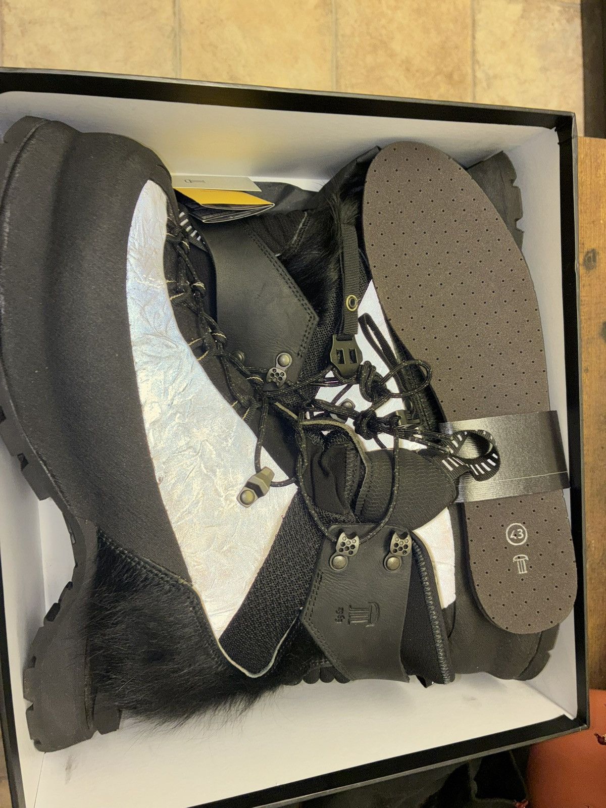 Demon Demon carbonaz fur boots goat heel Size US 9.5 / EU 42-43 - 1 Thumbnail