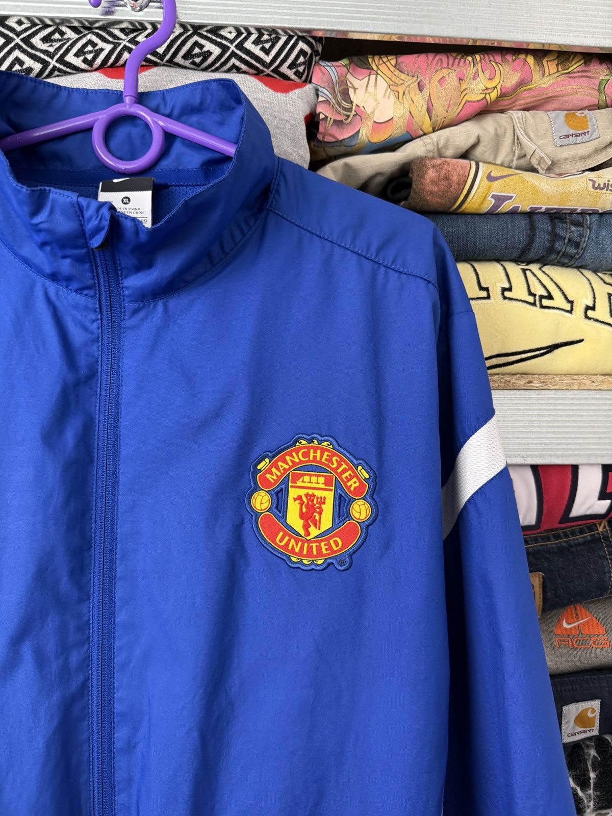 Nike Nike Manchester United Jacket Training Soccer Top Full Zip Size US XL / EU 56 / 4 - 4 Thumbnail