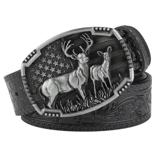 Designer Punk Vintage Belt Riveted Belts Menswear Accessories Size ONE SIZE - 1 Thumbnail