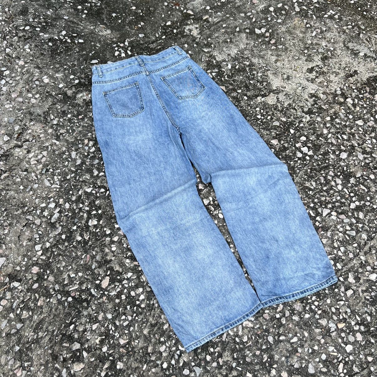 Japanese Brand “y2k style” BAGGY DOUBLE FLAPE POCKET JEANS Size US 28 / EU 44 - 9 Thumbnail