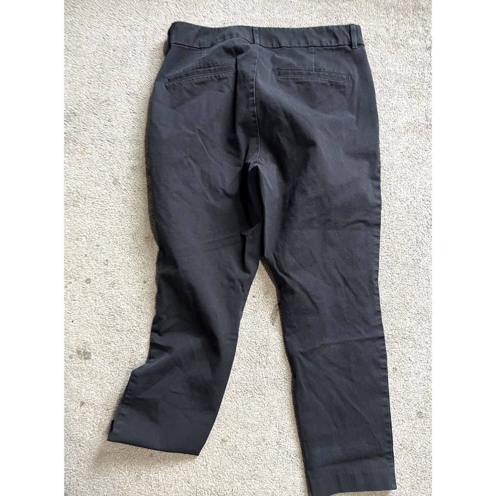 Old Navy Old Navy Women Black Pixie Skinny Ankle Pants Size 14 High Rise Pockets Size 36" / US 14 / IT 50 - 3 Thumbnail
