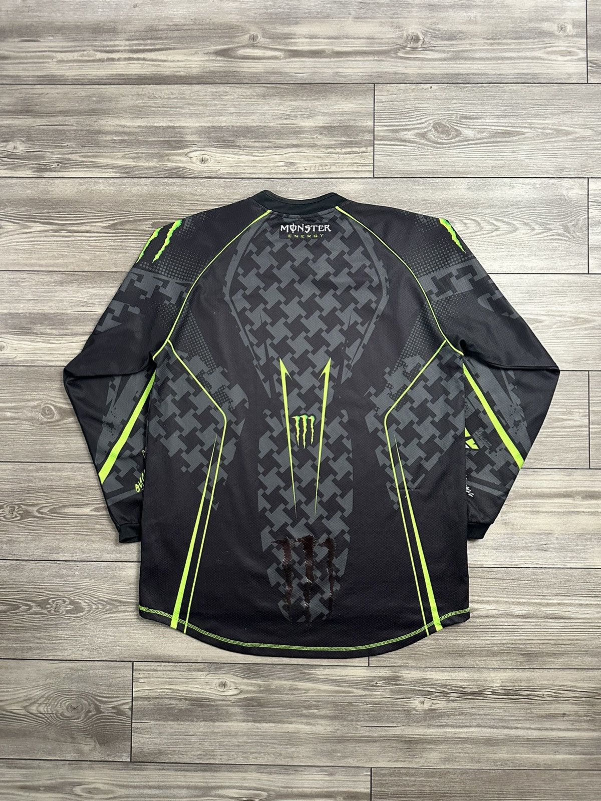 O'Neill × Vintage Crazy Vintage Y2K Monster x O’neil MX Jersey Size US XL / EU 56 / 4 - 2 Thumbnail