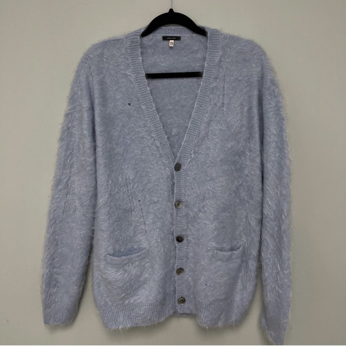 R13 Japanese Brushed Cashmere Cardigan medium Size US M / EU 48-50 / 2 - 3 Thumbnail