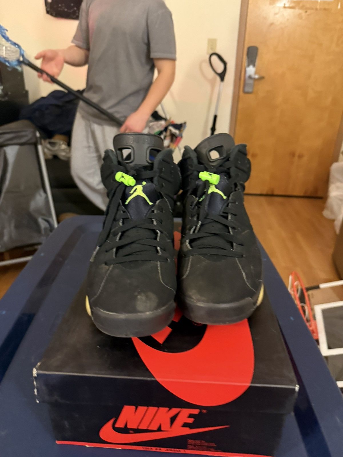Jordan Brand Jordan 6 Electric Green Size US 10.5 / EU 43-44 - 5 Thumbnail
