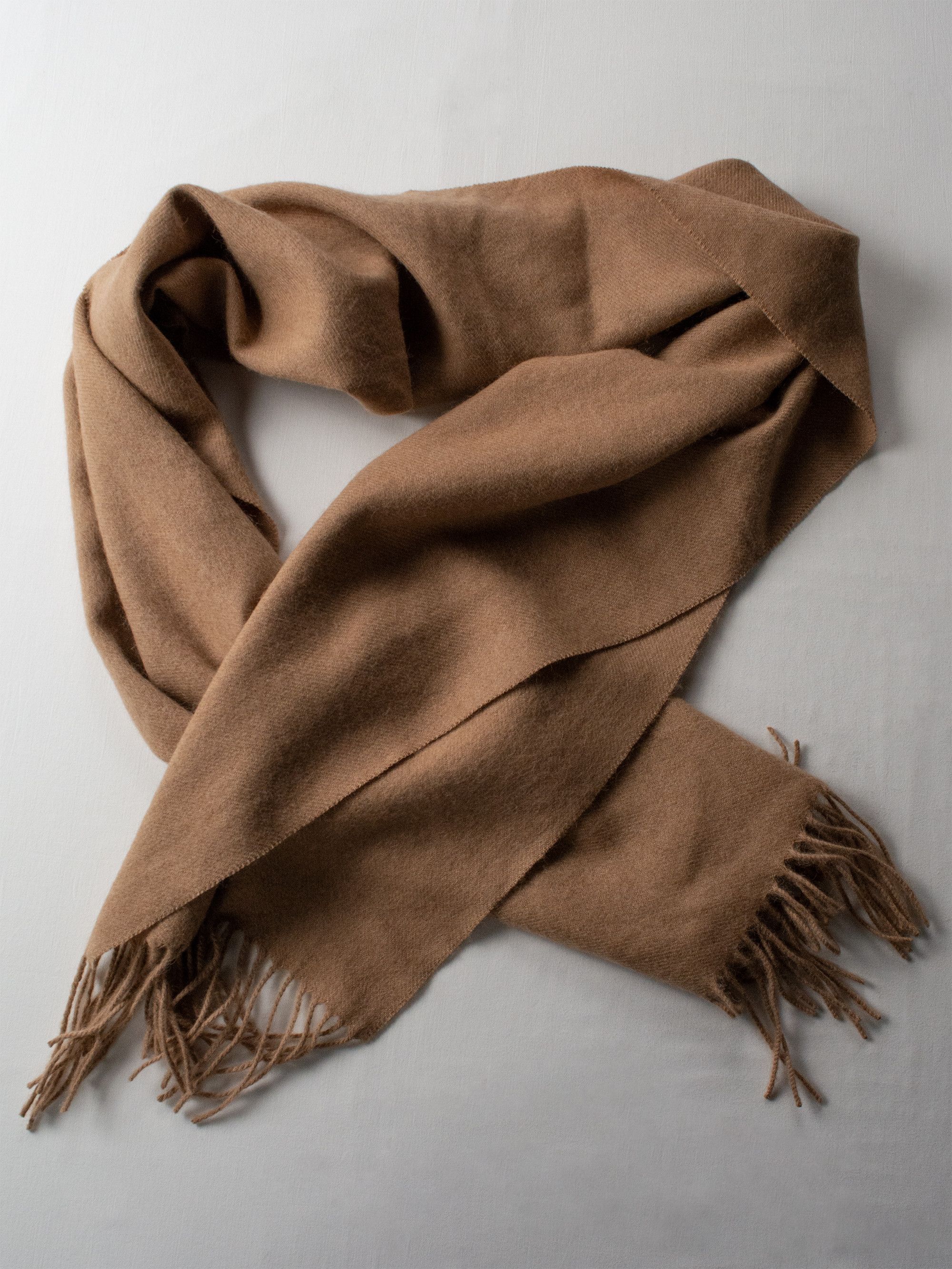 Raf Simons Kvadrat/Raf Simons - camel hair soft large scarf Size ONE SIZE - 1 Thumbnail