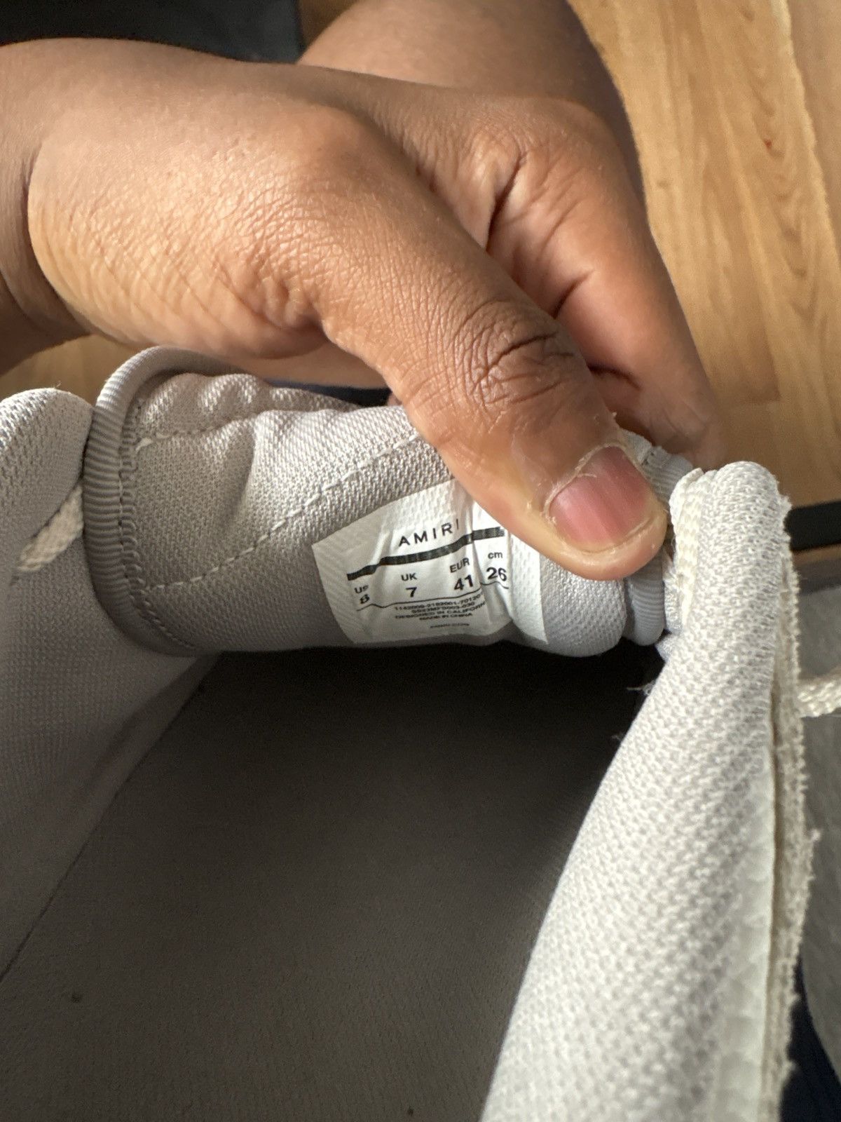 Amiri Amiri low top skel Size US 8 / EU 41 - 11 Thumbnail