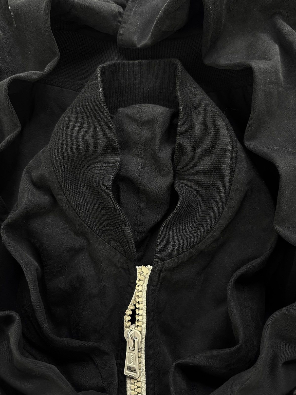 Maison Margiela AW05 Maison Margiela Paparazzi Hunchback Black Bomber Jacket Size S / US 4 / IT 40 - 3 Thumbnail