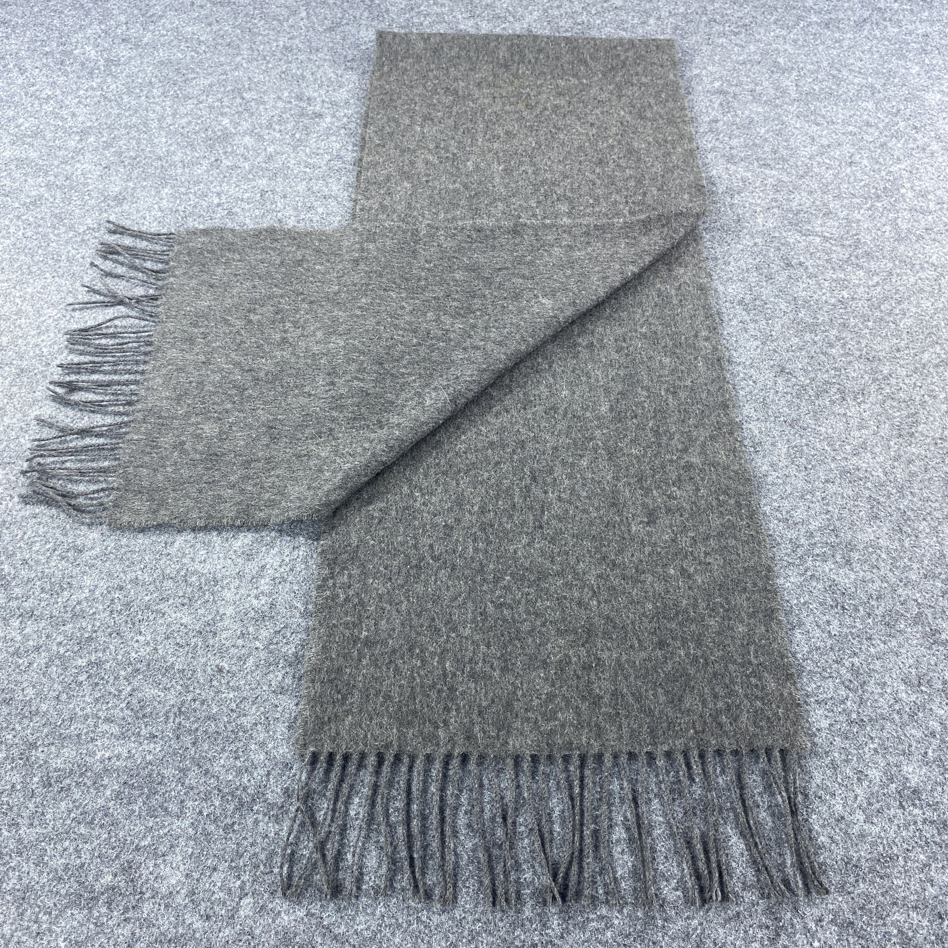 Johnstons Of Elgin × Vintage Johnstons of Elgin Scarf # Muffler # Neckwear # D338 Size ONE SIZE - 5 Thumbnail