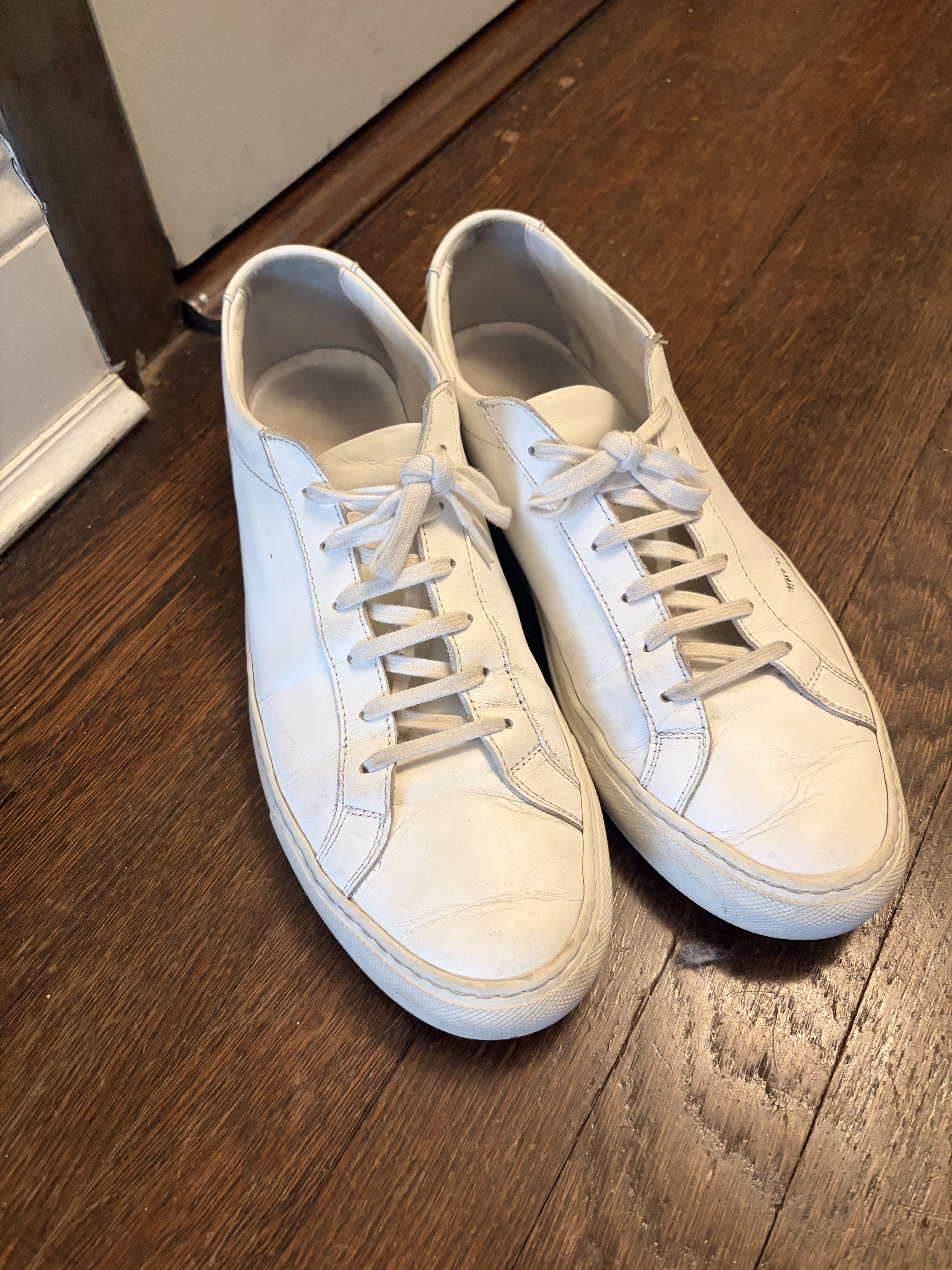 Common Projects Common Projects Achilles low white Size US 10 / EU 43 - 1 Thumbnail