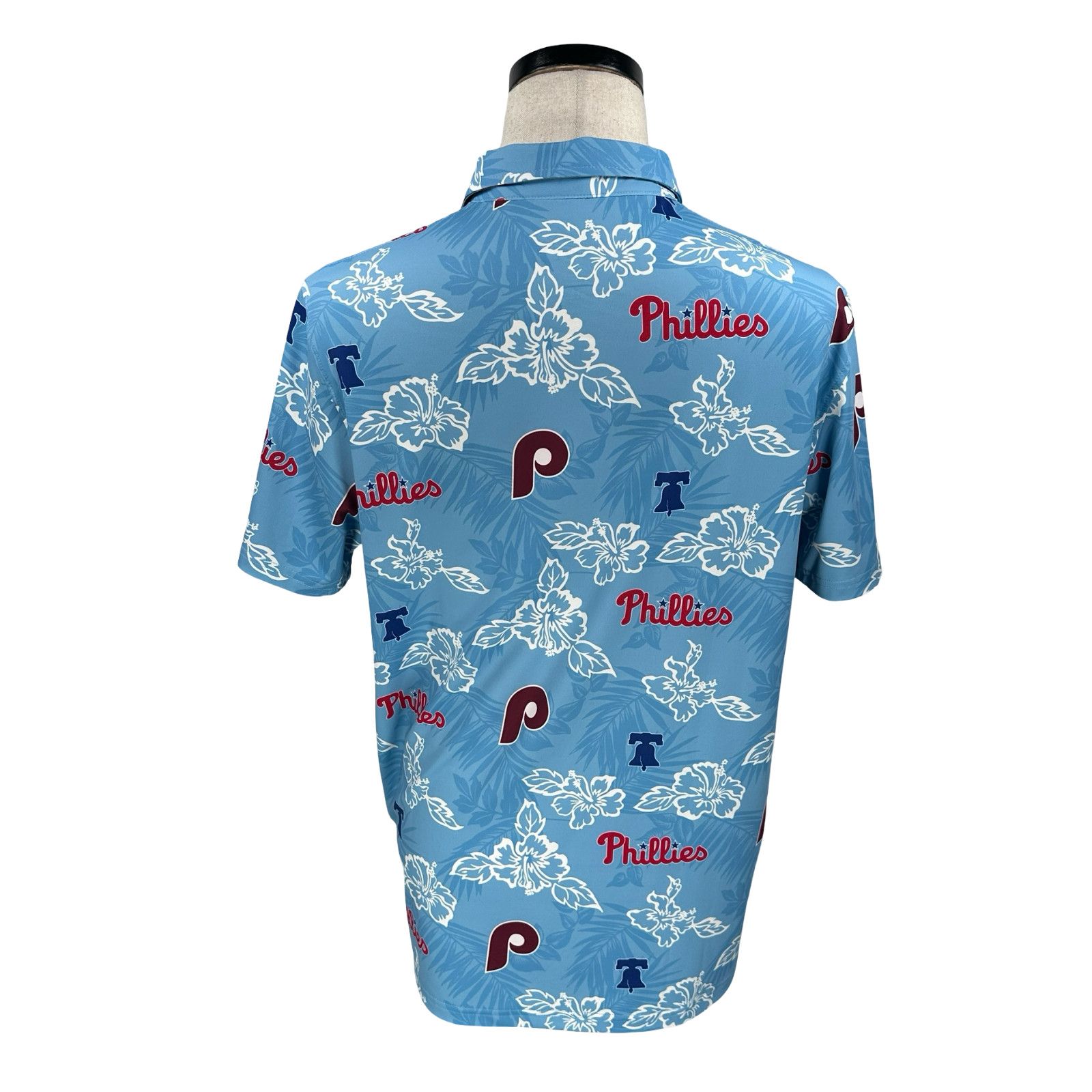 Reyn Spooner Reyn Spooner Phillies Hawaiian Polo Shirt Men’s Medium Blue Size US M / EU 48-50 / 2 - 4 Thumbnail