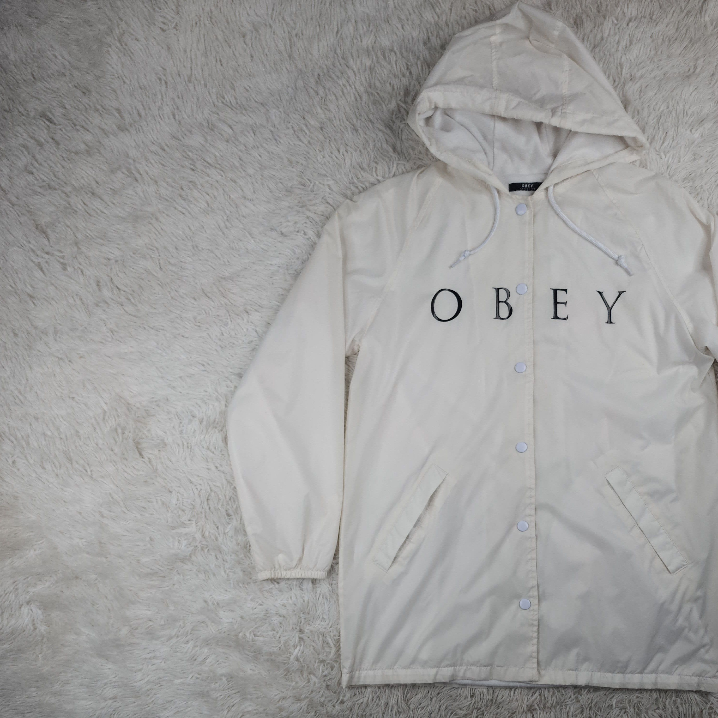 Obey OBEY Worldwide windbreaker buttoned jacket Size US M / EU 48-50 / 2 - 3 Thumbnail
