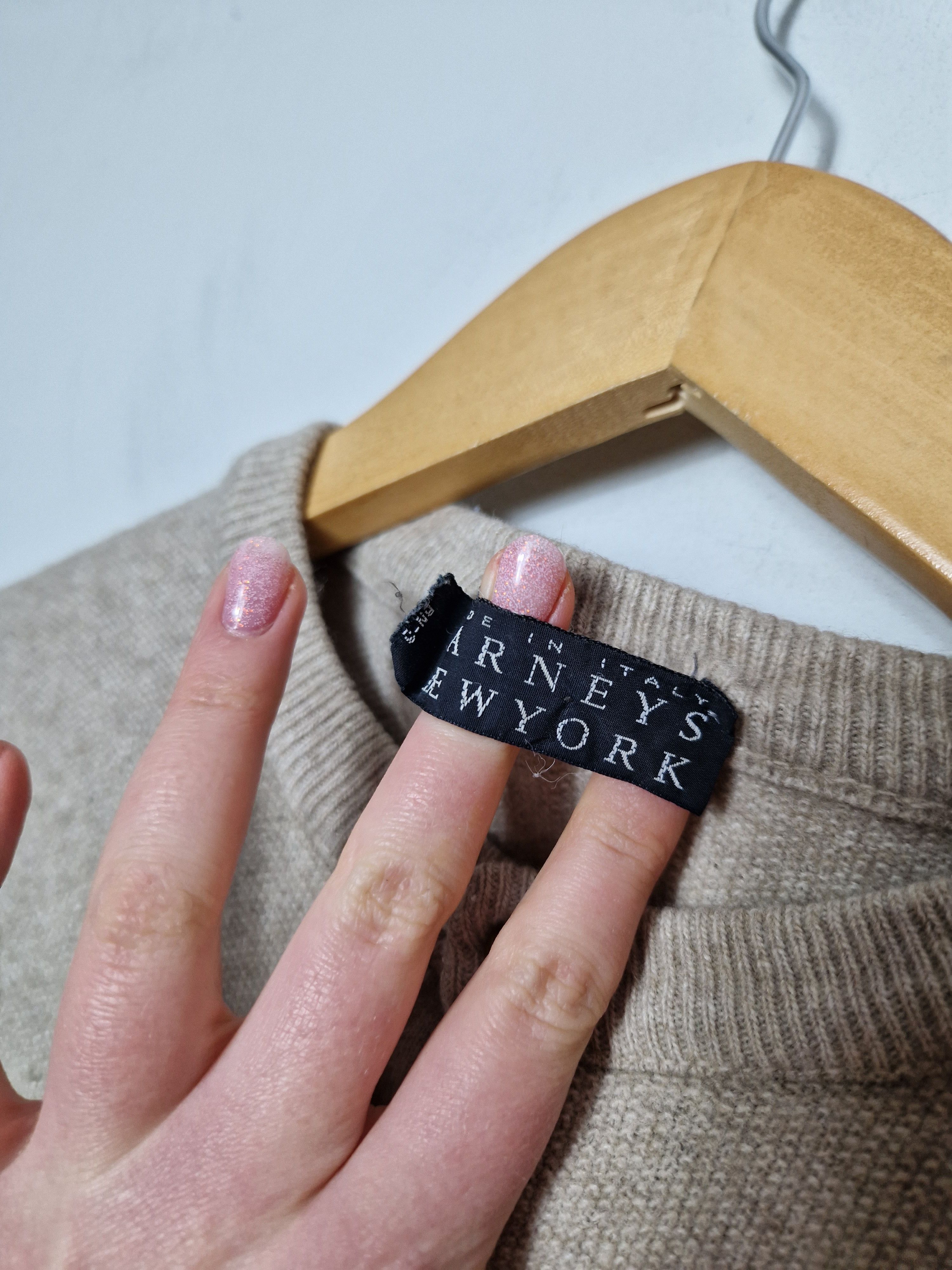 Barneys New York × Japanese Brand Barneys New York vintage button up wool sweatshirt sweater Size US M / EU 48-50 / 2 - 3 Thumbnail
