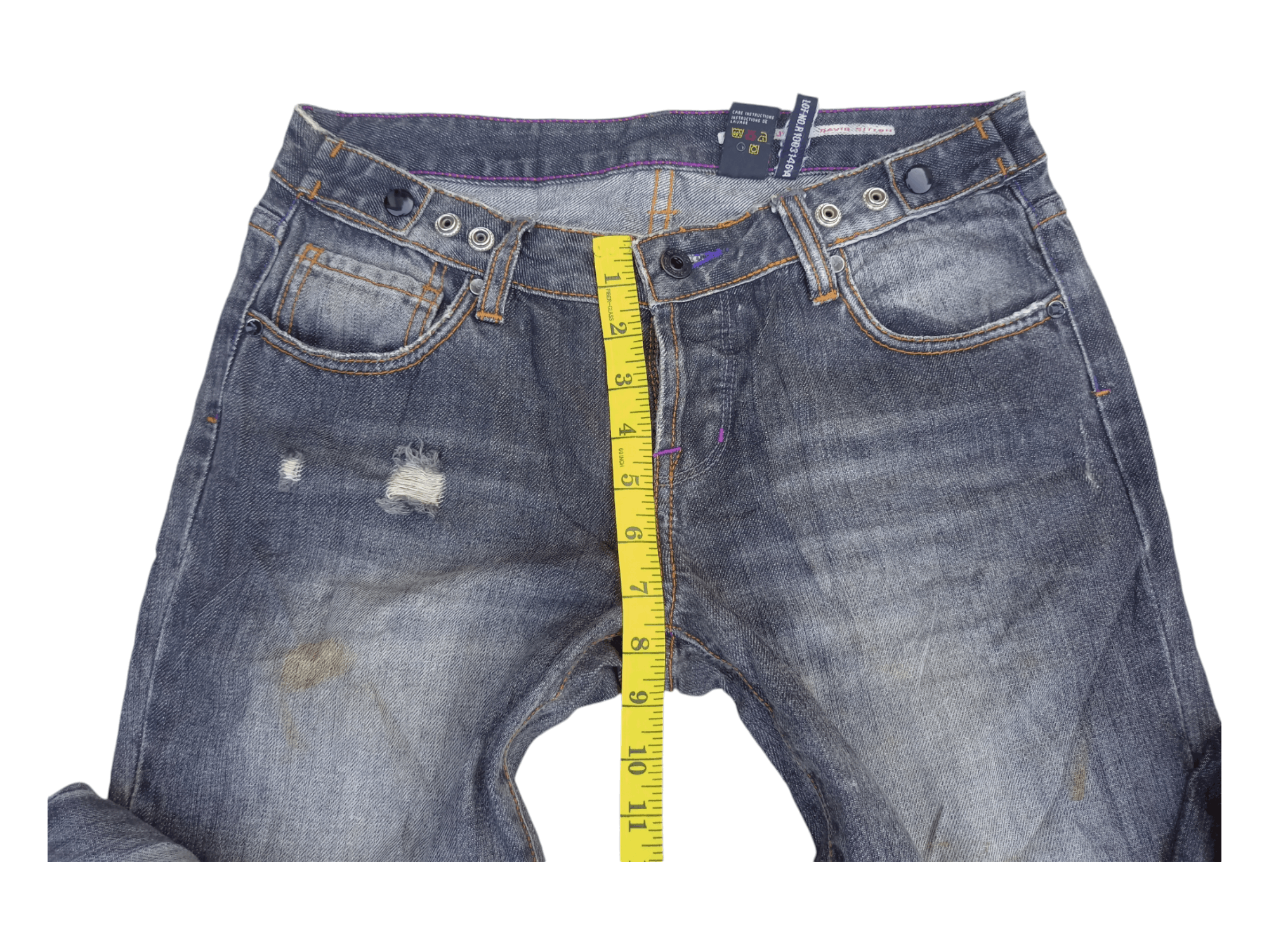 Buffalo David Bitton Buffalo David Bitton Mud Washed Flared Jeans Size US 28 / EU 44 - 15 Thumbnail