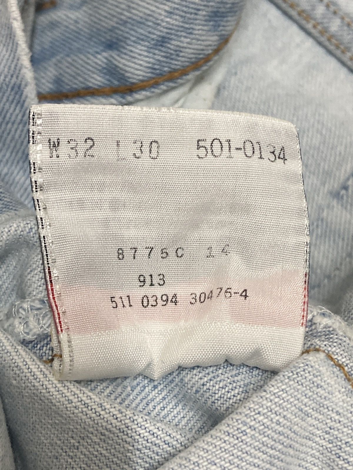 Levi's Vintage 90’s Levis 501 jeans Made in USA Size US 32 / EU 48 - 6 Thumbnail