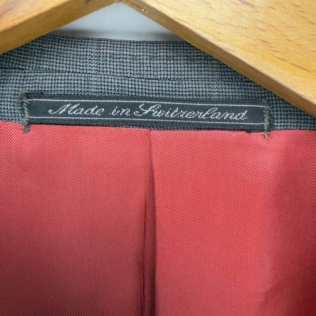 Ermenegildo Zegna ERMENEGILDO ZEGNA Trofeo 3 Button Front Blazer Jacket Sz 50R Size 50R - 12 Thumbnail