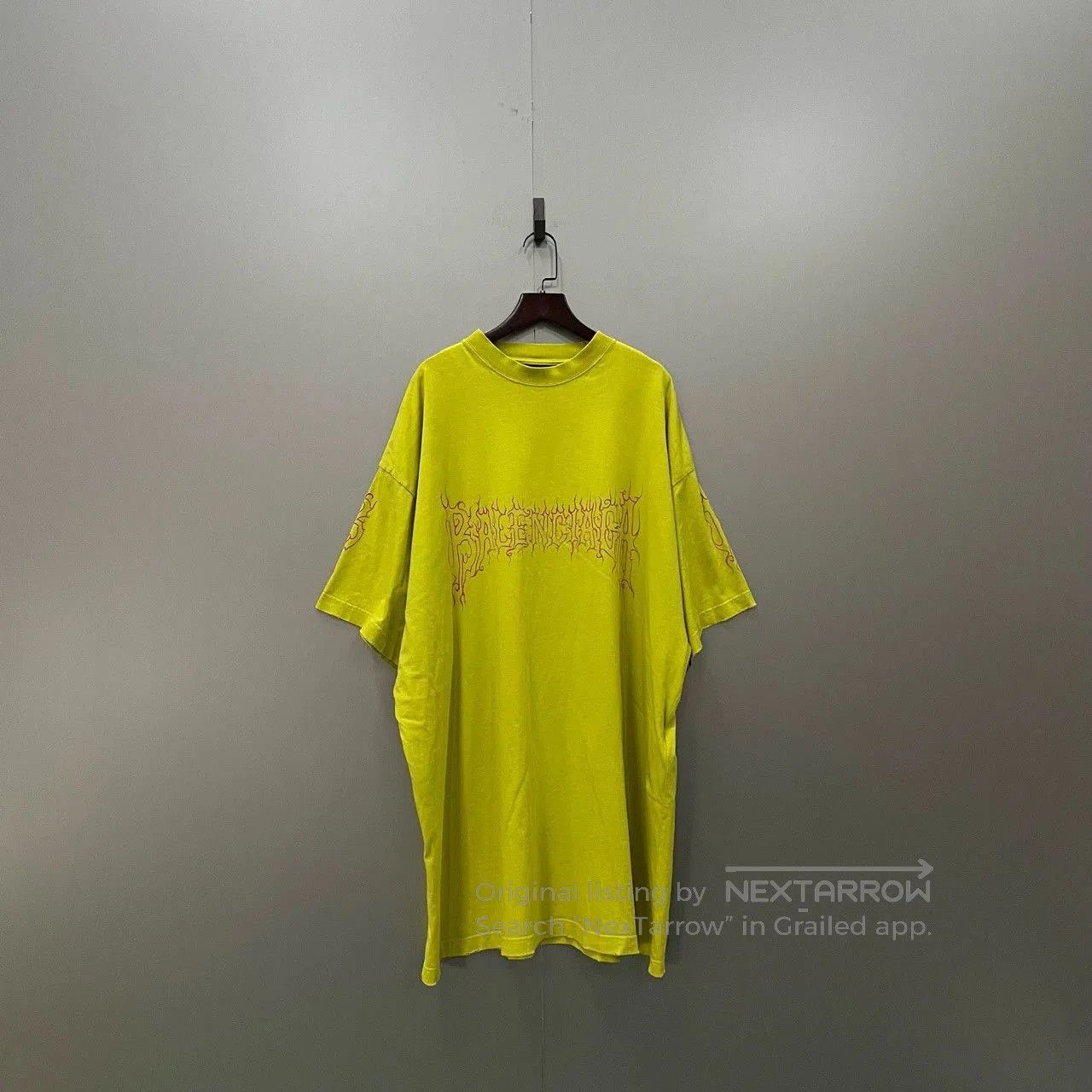 Balenciaga balenciaga flame print short sleeve t-shirt. Size US M / EU 48-50 / 2 - 1 Thumbnail