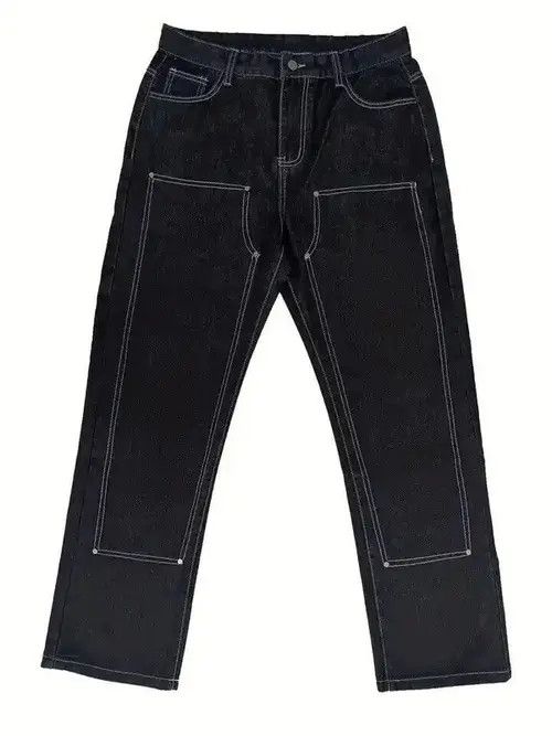 High Sport × Japanese Brand Bag Multi Pocket Baggy Denim Pant Size US 30 / EU 46 - 4 Thumbnail