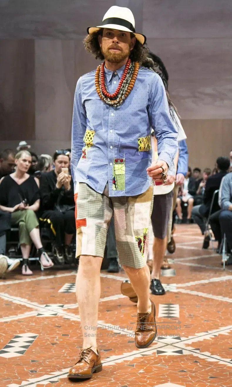 Junya Watanabe Junya Watanabe 2016SS Patchwork Shorts Size US 30 / EU 46 - 9 Thumbnail