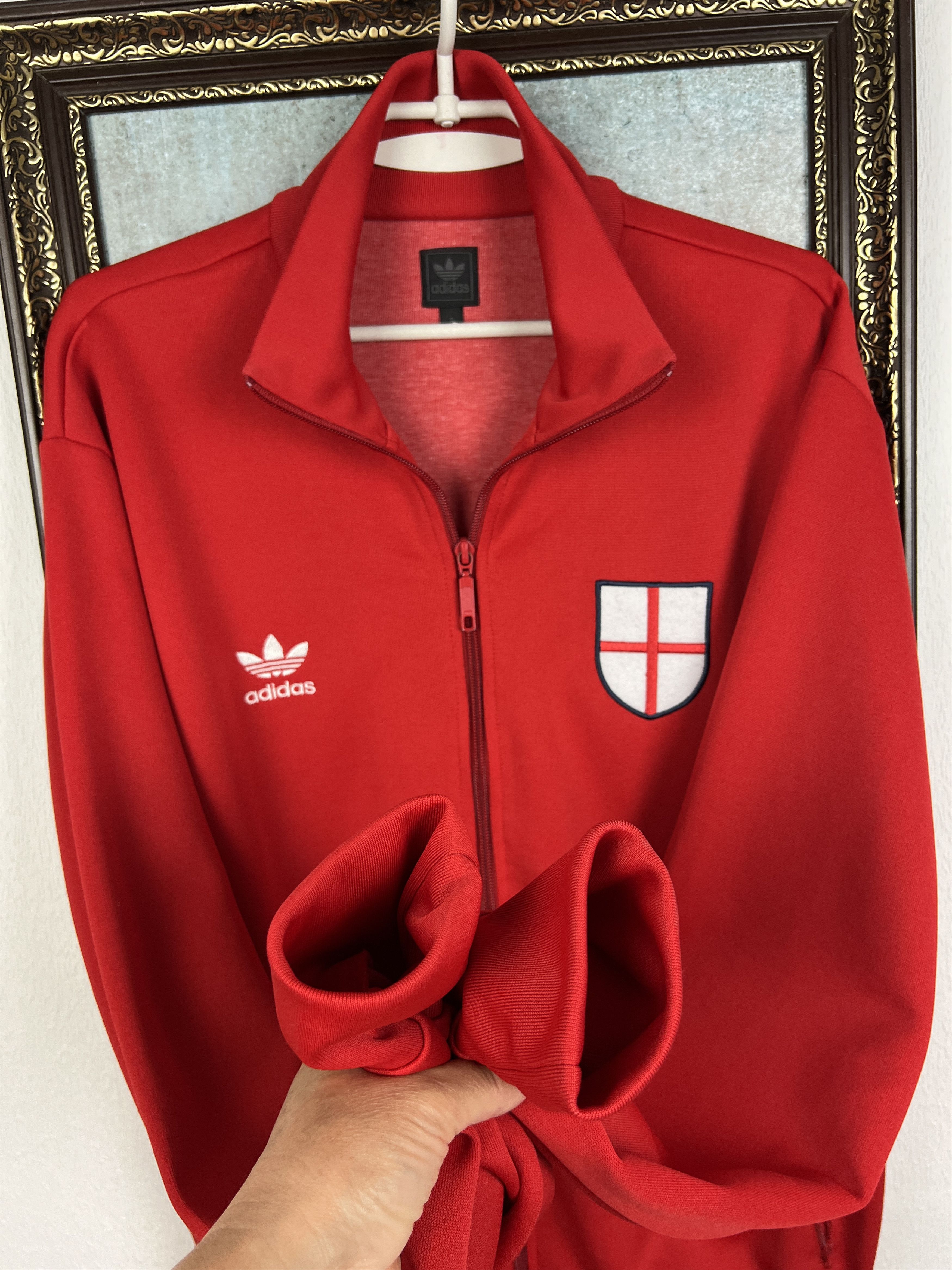 Adidas Adidas Originals England Football Jacket Track Top World Cup Size US L / EU 52-54 / 3 - 6 Thumbnail