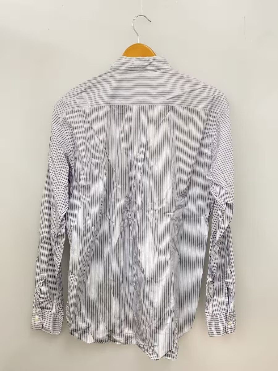 Comme des Garcons Homme Deux Whale Pattern Striped Button Shirt Size US M / EU 48-50 / 2 - 2 Thumbnail