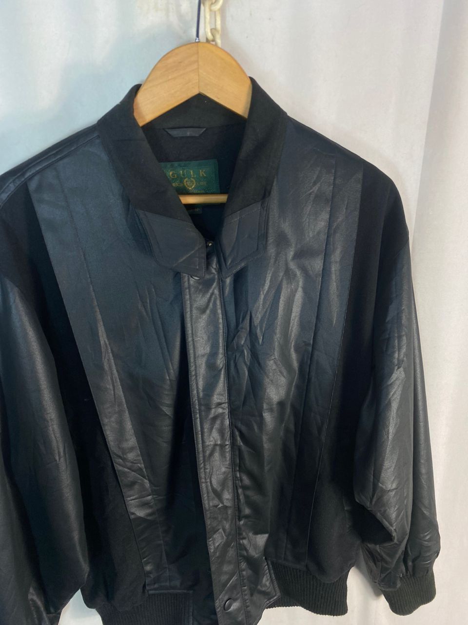Japanese Brand × Vintage Vintage gulk black zipper jacket Size US M / EU 48-50 / 2 - 2 Thumbnail