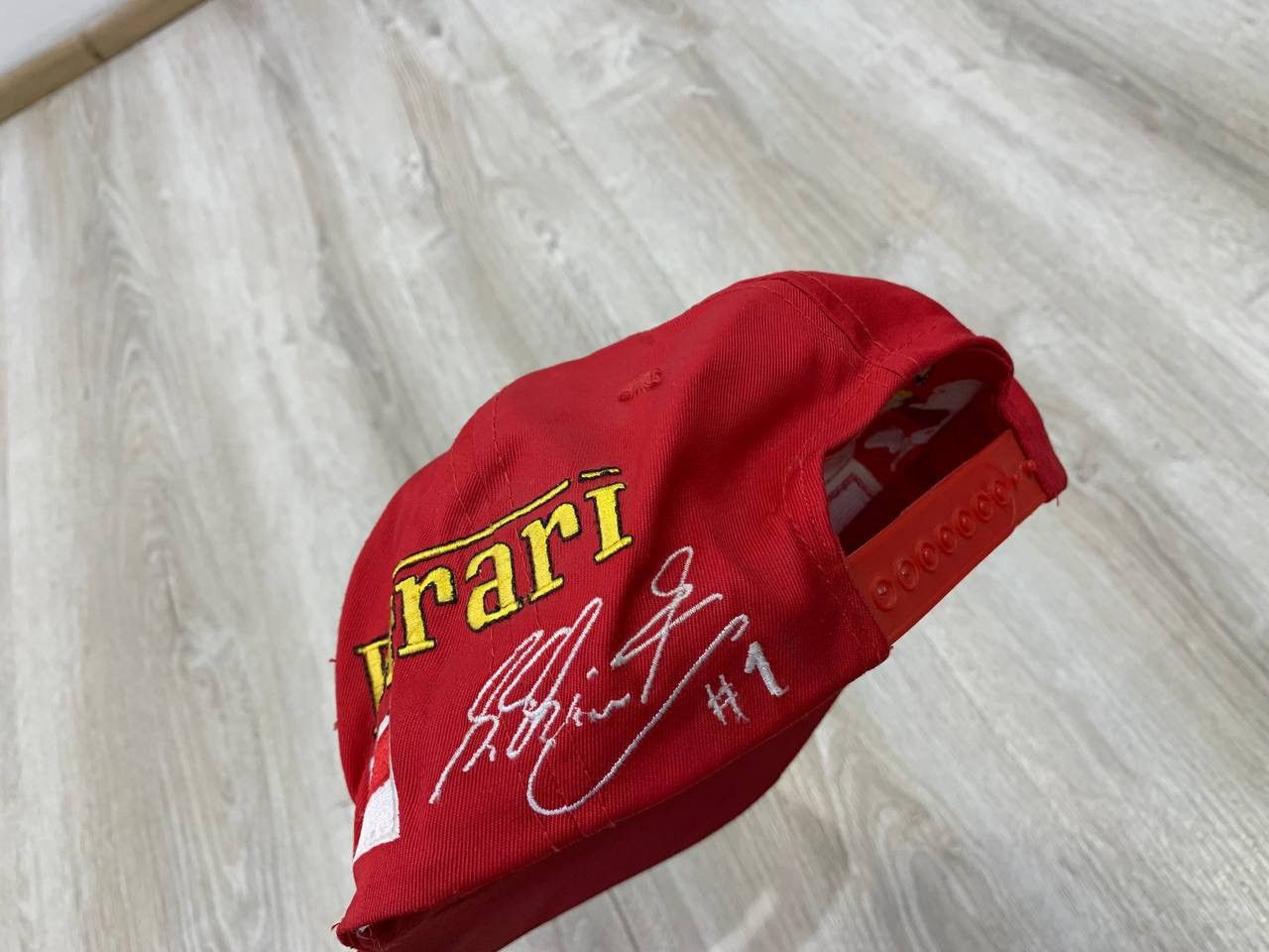 Ferrari × Vintage Mens vintage cap Ferrari Michael Schumacher Size ONE SIZE - 5 Thumbnail