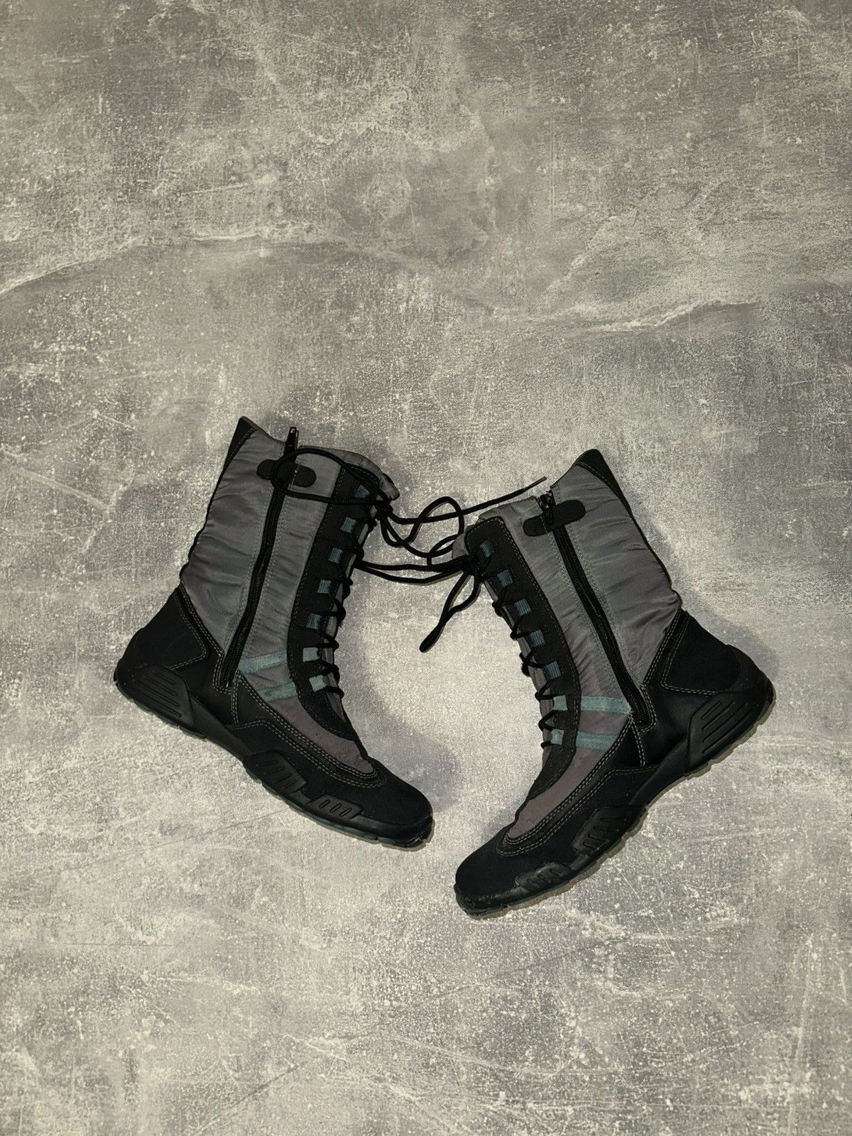 Vintage Vintage high boxer boots moto biker shoes core Size US 7 / IT 37 - 4 Thumbnail