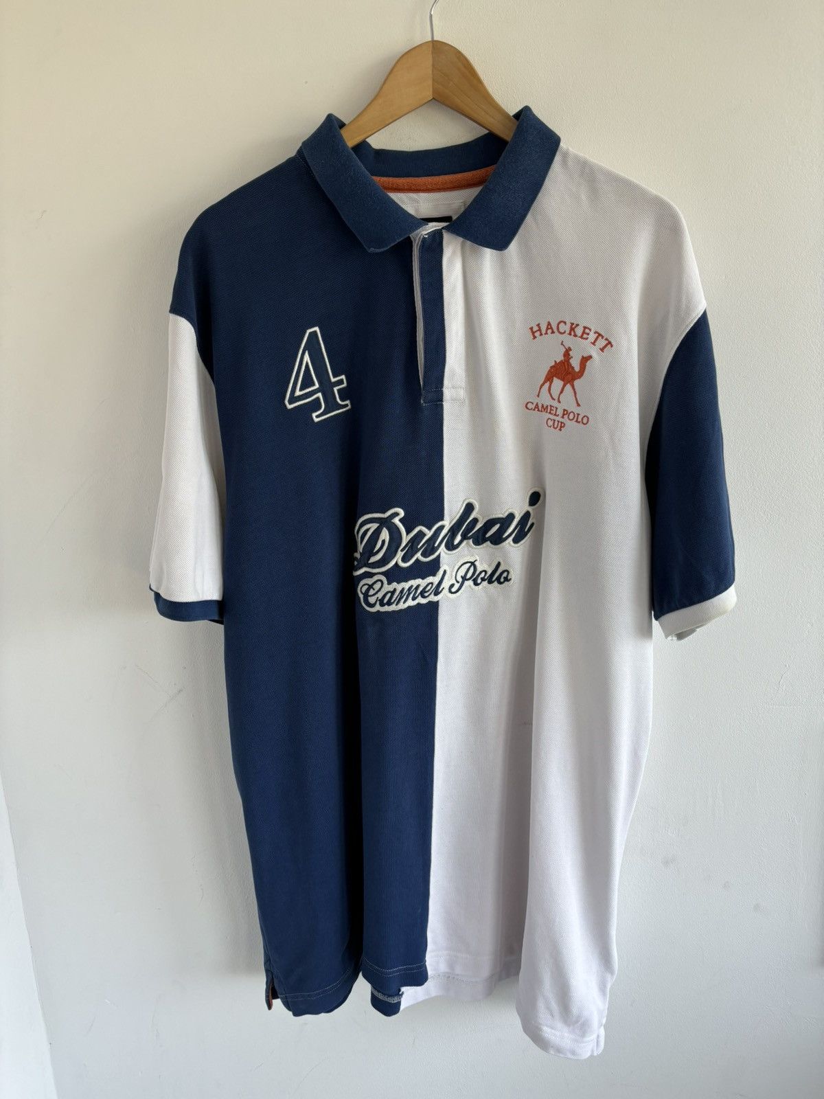 Hackett Hackett London Dubai Camel Polo Top Size US XXL / EU 58 / 5 - 1 Thumbnail