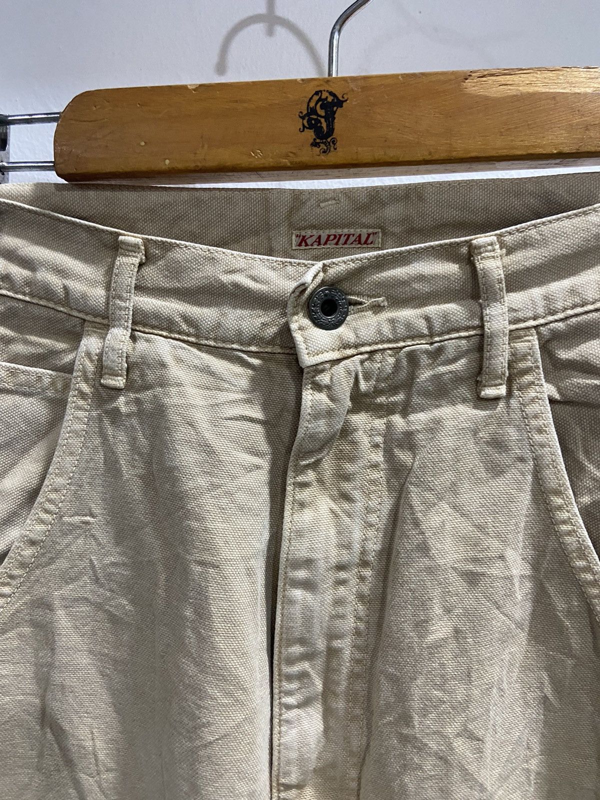 Kapital × Kapital Kountry Kapital high waist buckle back pants Size US 29 - 4 Thumbnail
