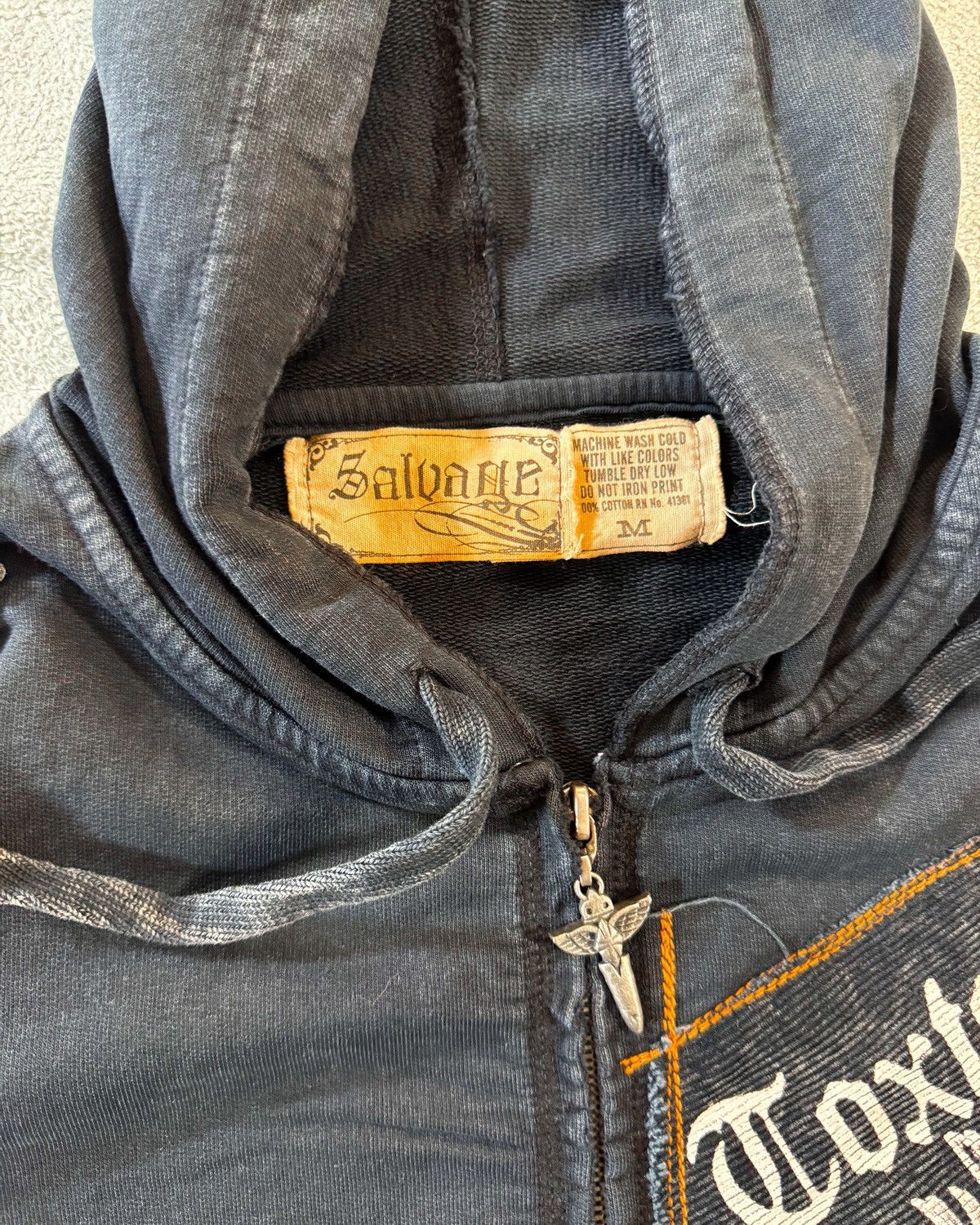 Salvage Vintage Y2k Salvage Toxteth Riders Zip Hoodie Size US M / EU 48-50 / 2 - 3 Thumbnail
